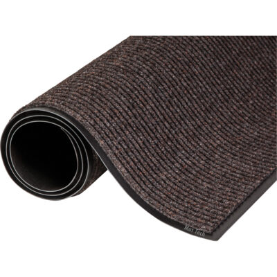Tapis de vestibule Needle-RibMC, Essuie-pieds, 6' x 10' x 5/16", Brun