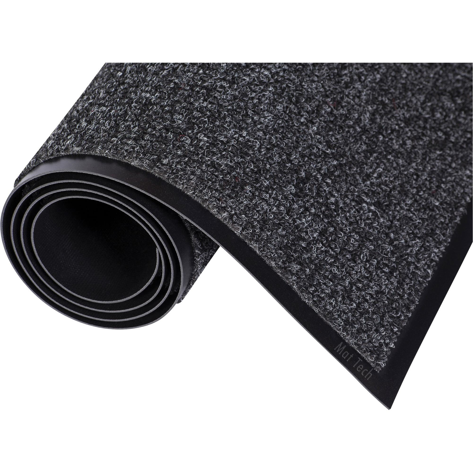 Tapis de vestibule Needle-RibMC, Essuie-pieds, 6' x 10' x 5/16", Charbon