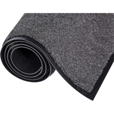 Tapis de vestibule SuperluxeMC, Essuie-pieds, 3' x 10' x 1/2", Charbon