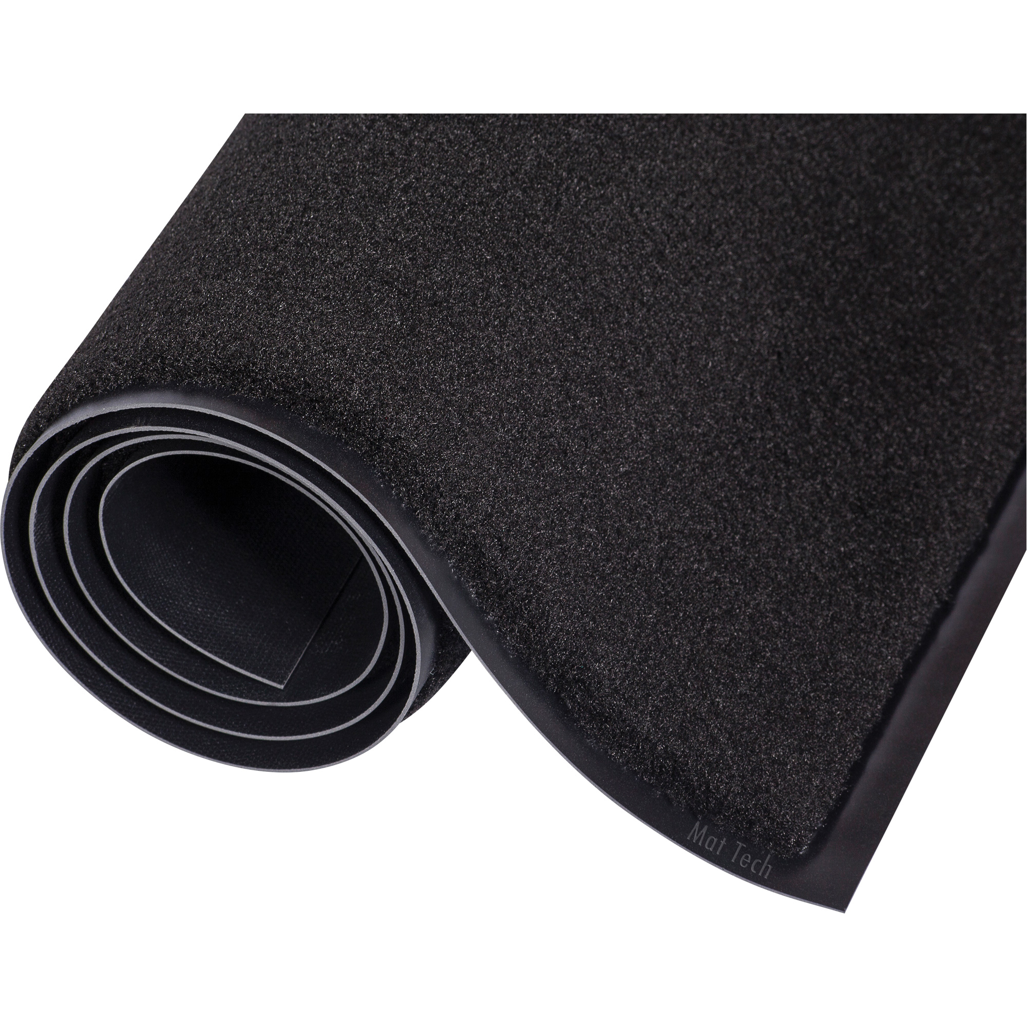 Tapis de vestibule SuperluxeMC, Essuie-pieds, 6' x 60' x 1/2", Noir