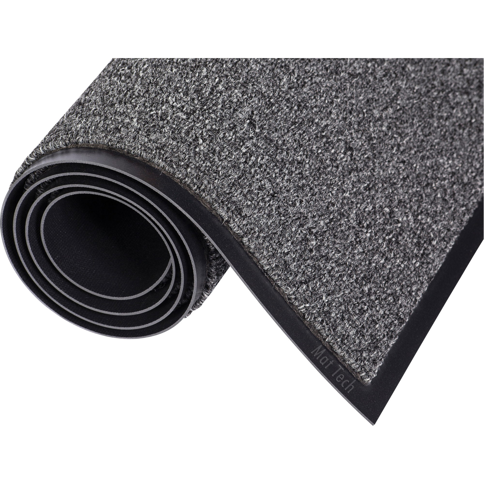 Tapis de vestibule Walk-A-WayMC, Essuie-pieds, 6' x 60' x 5/16", Charbon