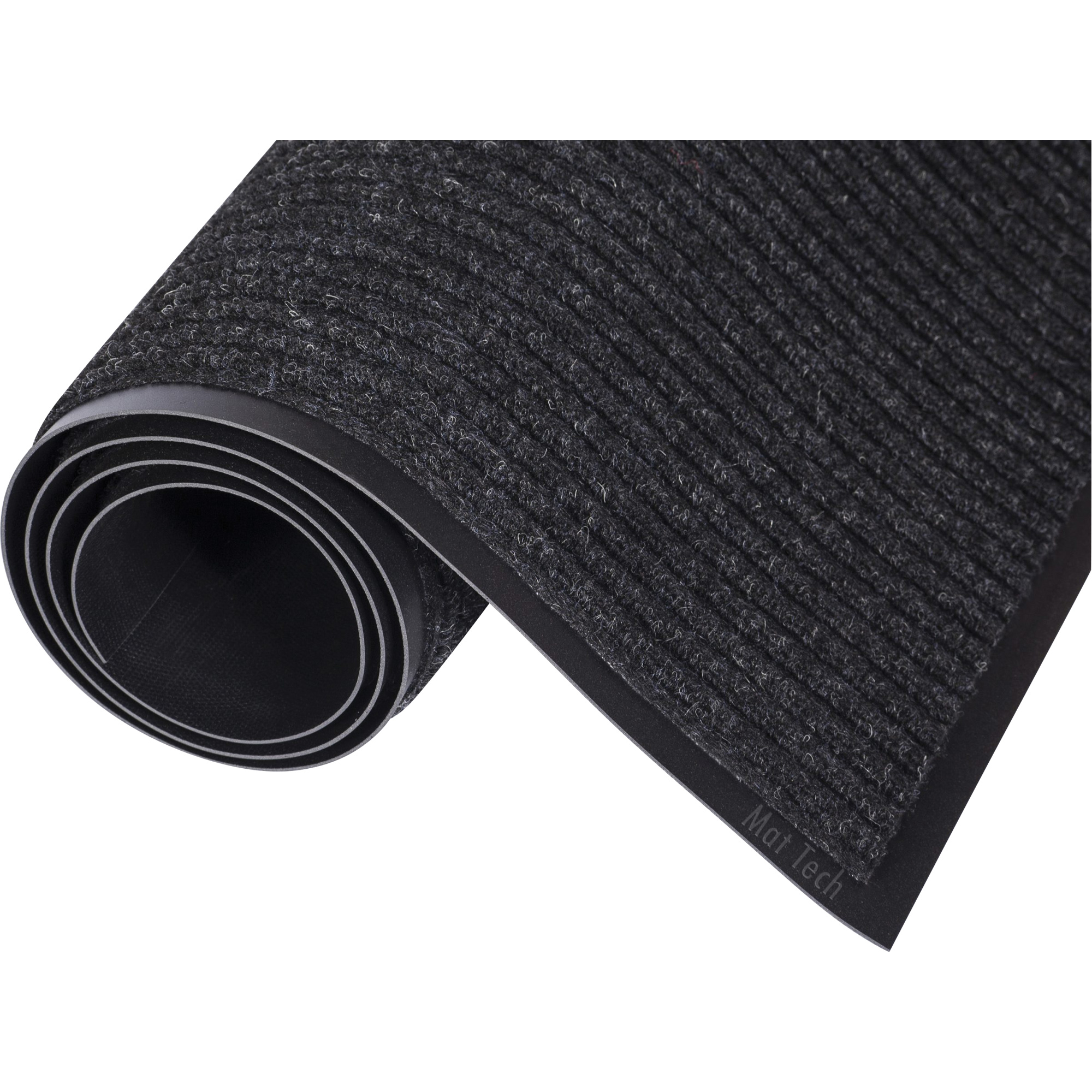 Tapis d'entrée Prorib, Essuie-pieds/grattoir, 3' x 5' x 5/16", Charbon