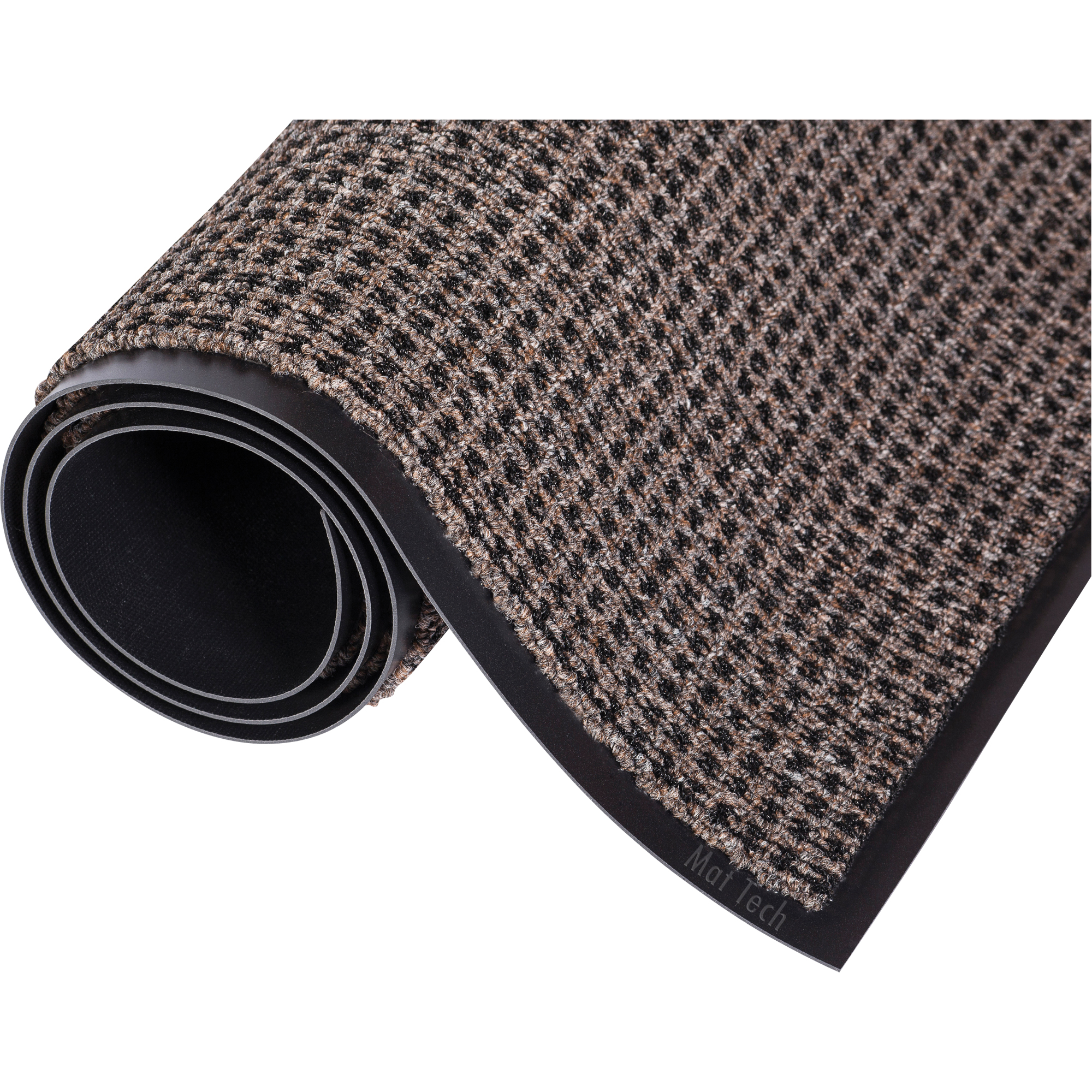 Tapis Élite OxfordMC, Essuie-pieds/grattoir, 4' x 60' x 7/16", Brun/noir