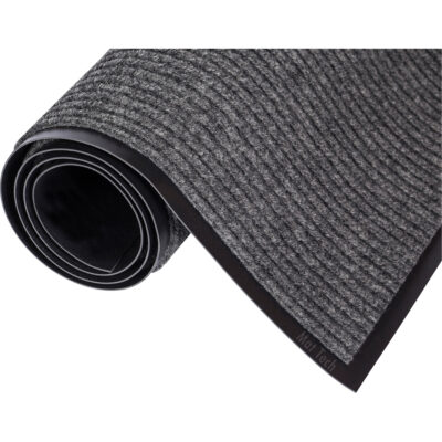 Tapis Needle-RibMC, Essuie-pieds/grattoir, 3' x 7' x 15/16", Gris