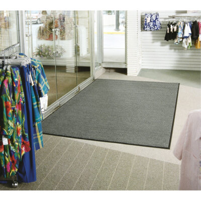 Tapis Needle-RibMC, Grattoir/Essuie-pieds, 3' x 4' x 5/16", Charbon