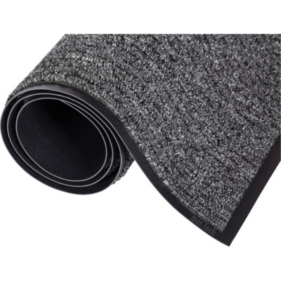 Tapis Three-N-OneMC, Essuie-pieds/grattoir, 4' x 10' x 5/16", Charbon