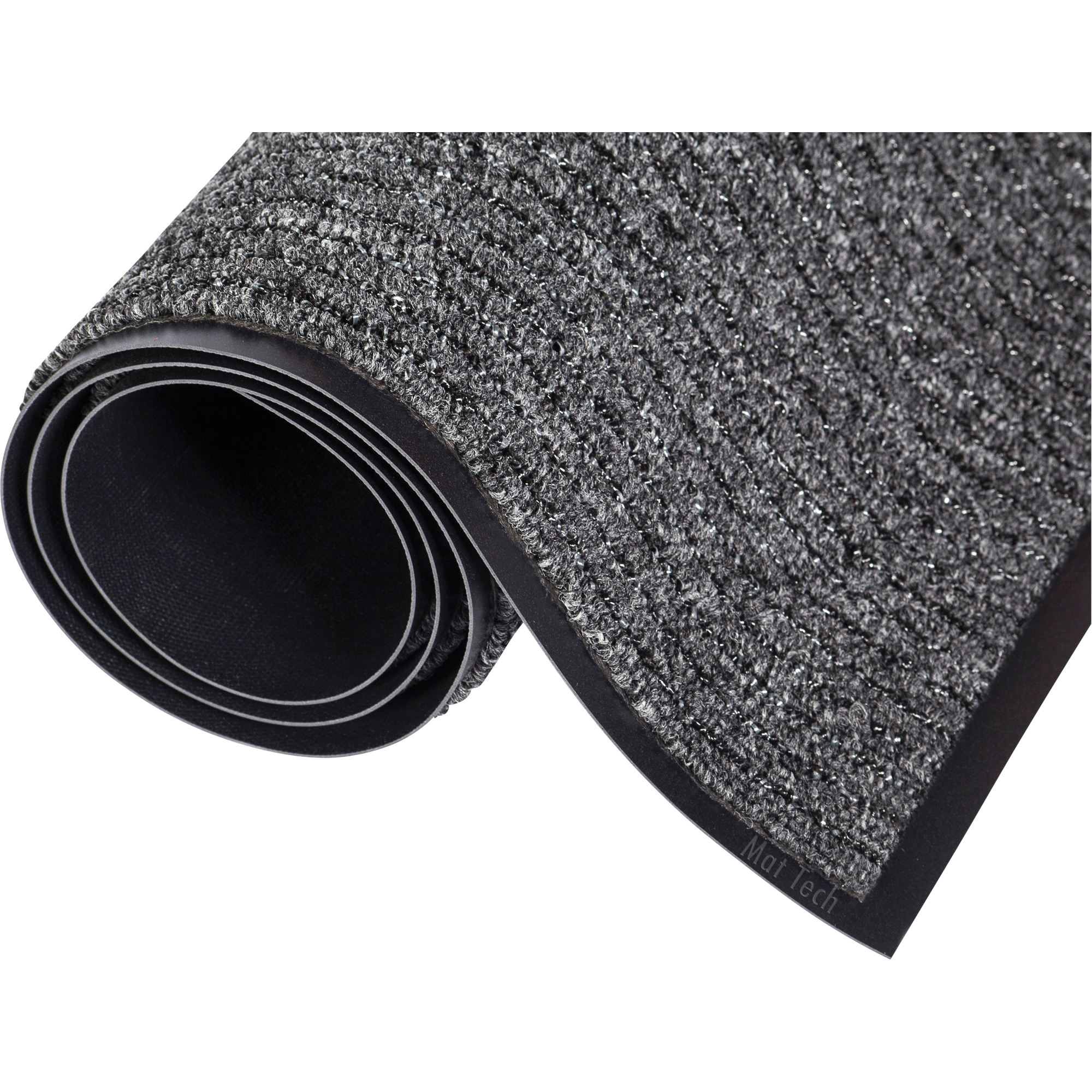 Tapis Three-N-OneMC, Essuie-pieds/grattoir, 4' x 10' x 5/16", Charbon