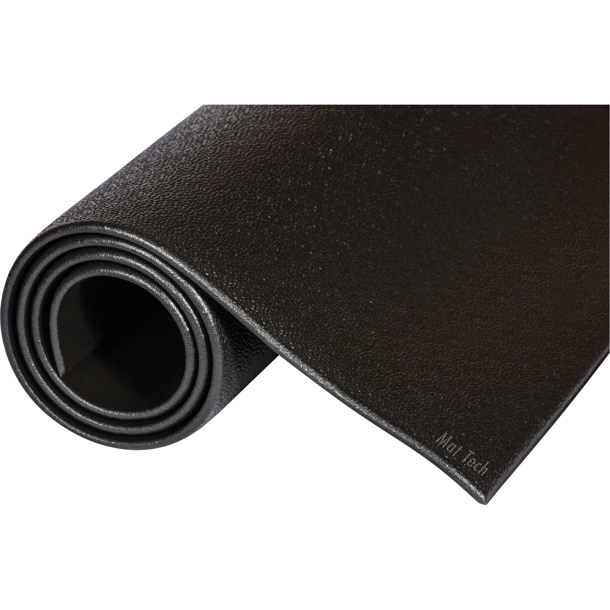 Tapis Tuff-SpunMD, Rugueux, 2' x 28' x 3/8", Noir, Éponge en PVC