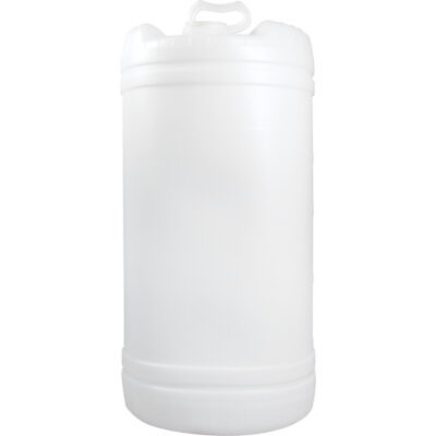 Barils en polyéthylène à ouverture étroite, 15 gal. US (12,49 gal. imp.), Dessus fermé, Naturel