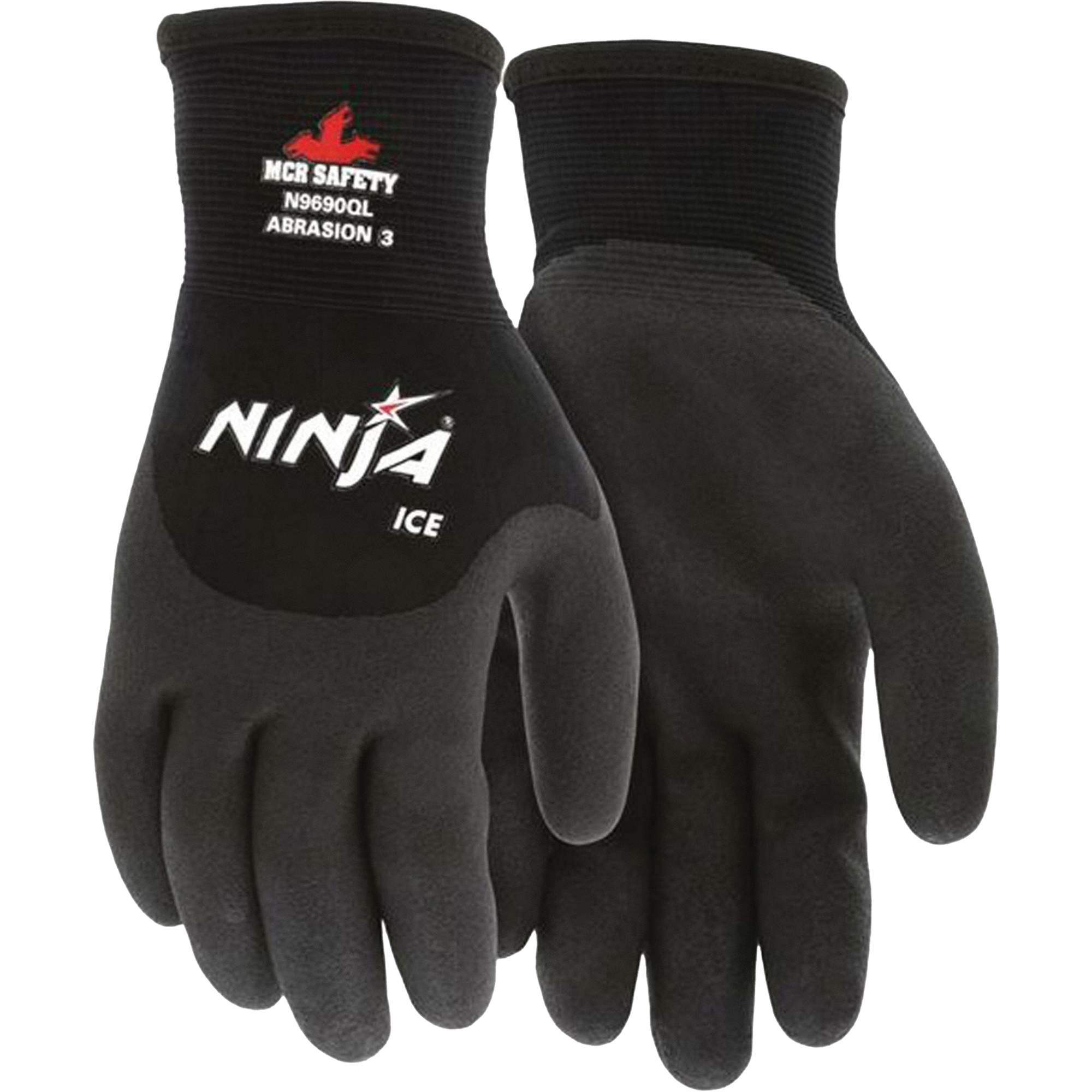 Gants d’hiver isolés NinjaMD Ice, T-Grand, Rêvetement HPTMC, Calibre 15, Enveloppe en Nylon