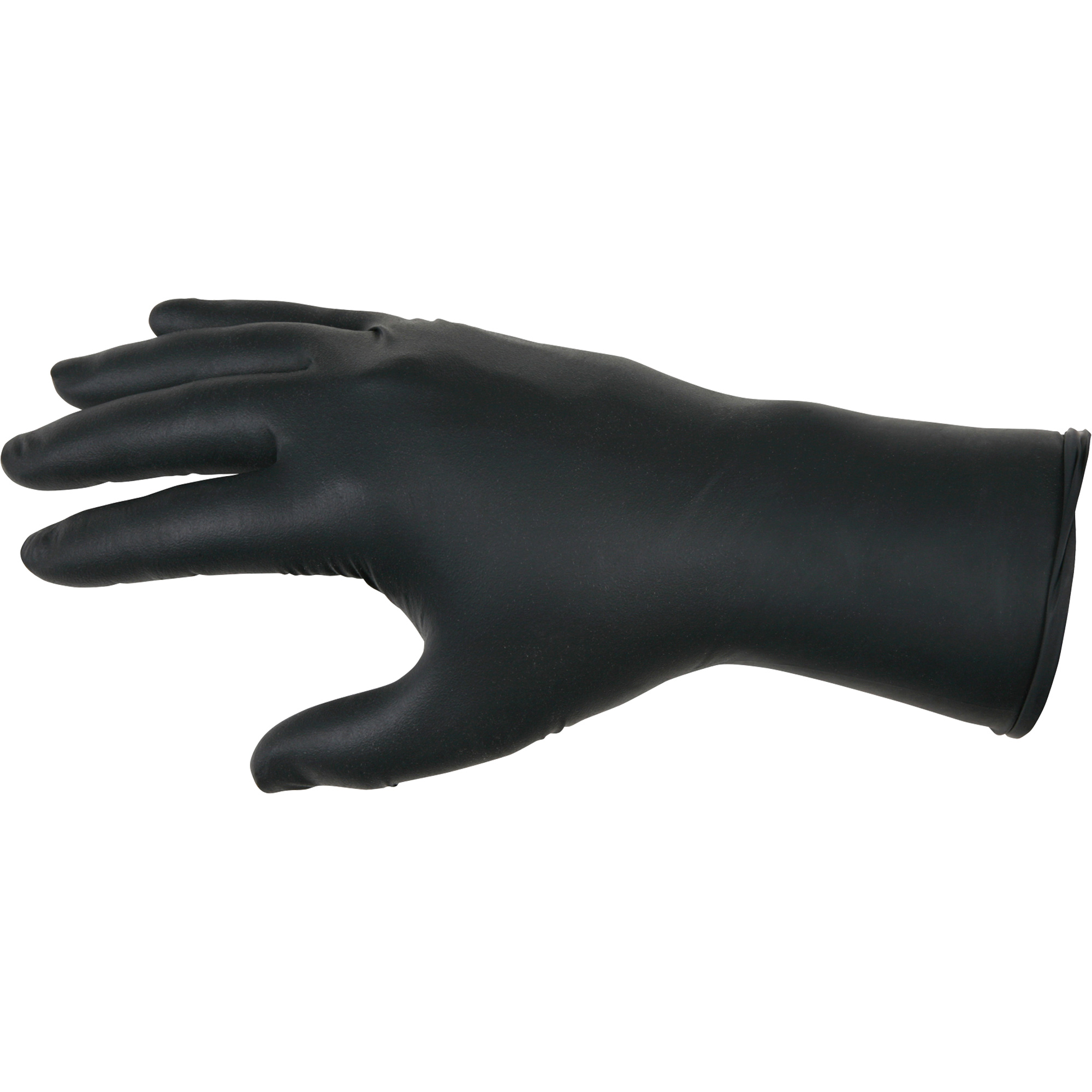 Gants jetables NitriShield Stealth Extra, 2T-Grand, Nitrile, 6 mils, Sans poudre, Noir