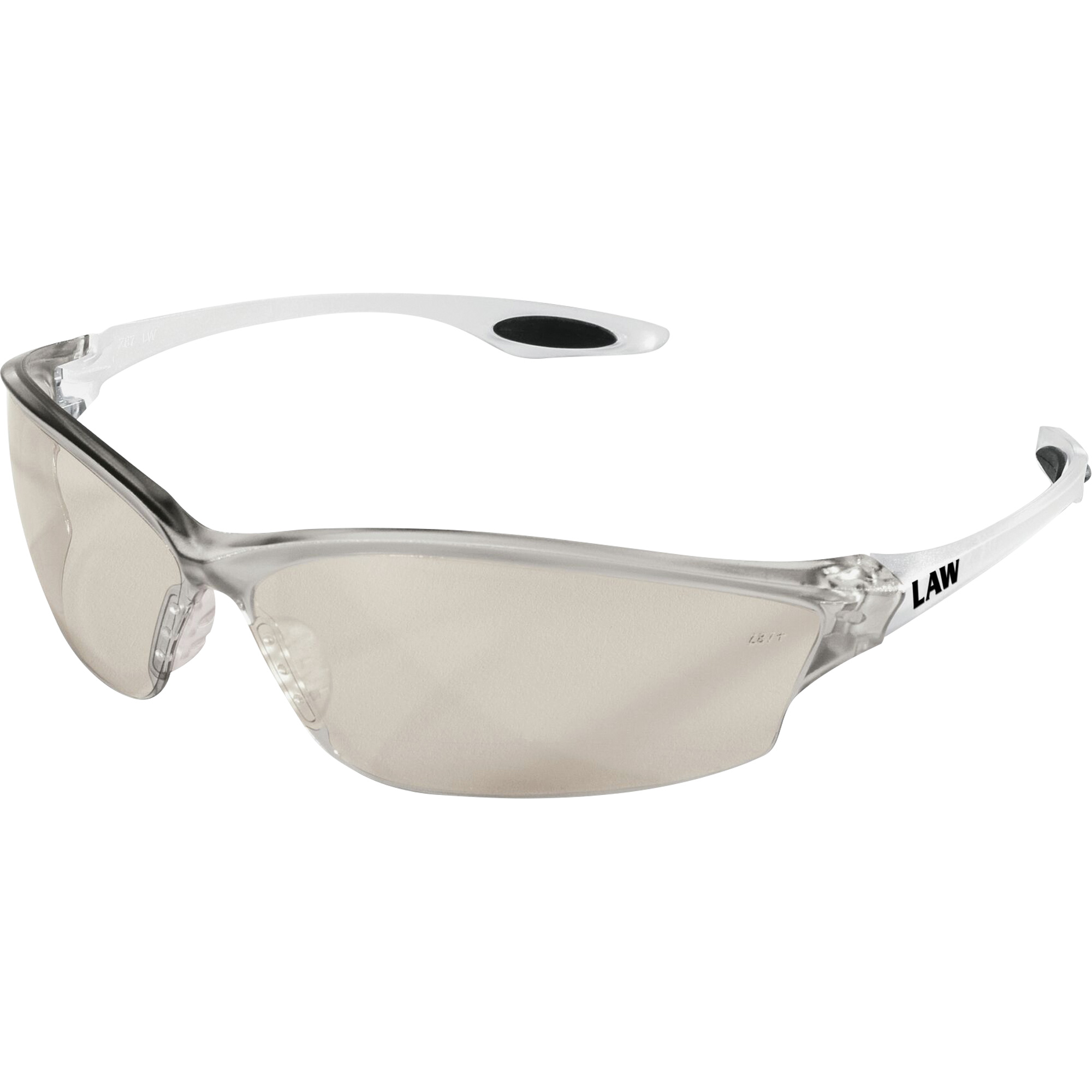 Lunettes de sécurité de série LW2 LawMD, Lentille Transparent/Intérieur/extérieur, Anti-égratignures, ANSI Z87+/Répond ou surpasse la norme CSA Z94.3
