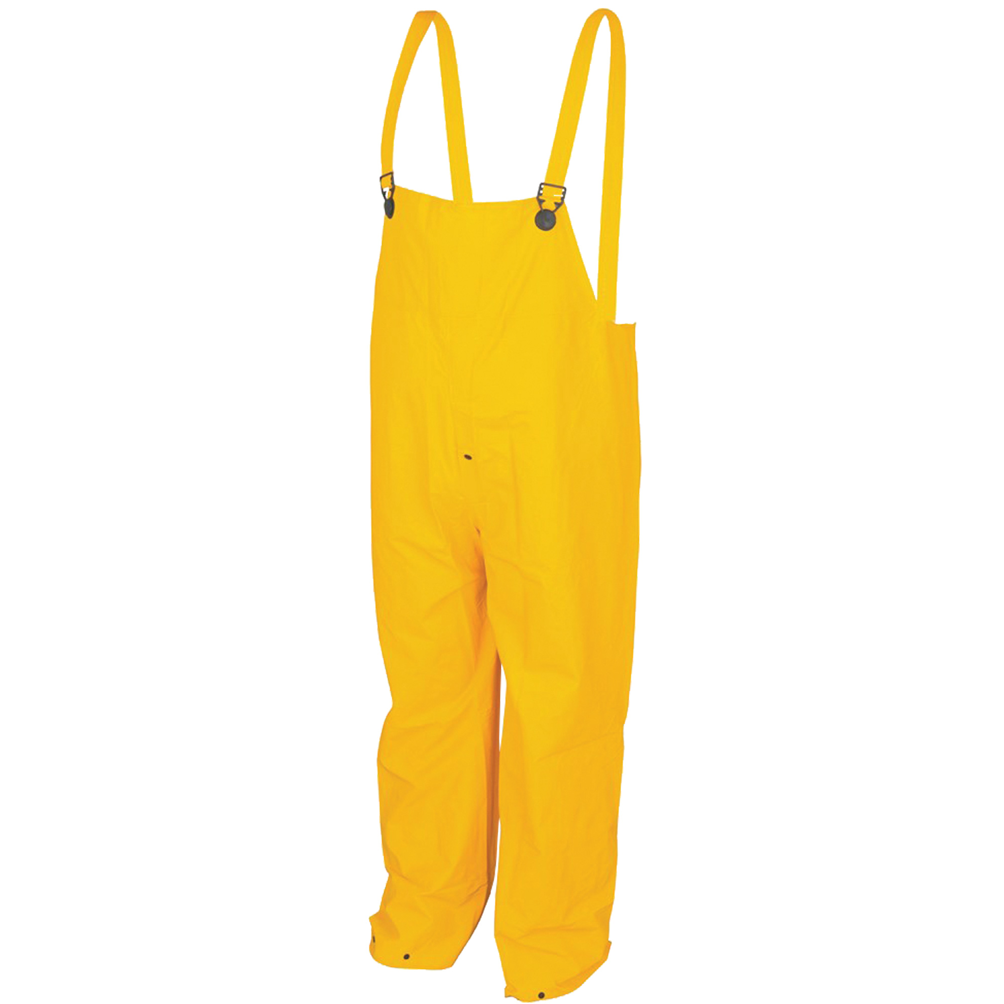 Pantalons à bavette imperméables de série classique, 5T-Grand, Polyester/PVC, Jaune