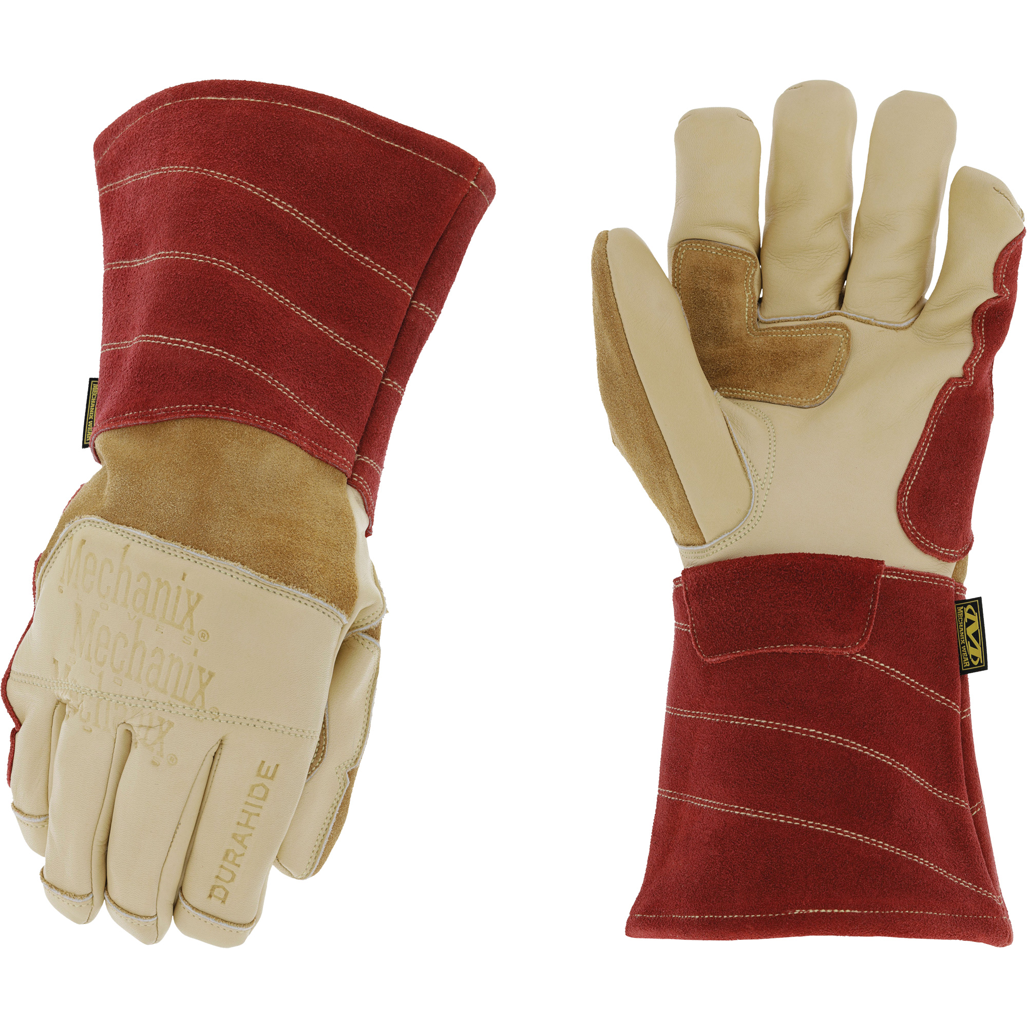 Gants de soudage Flux pour soudage au chalumeau, Cuir fleur de vache, Taille 8