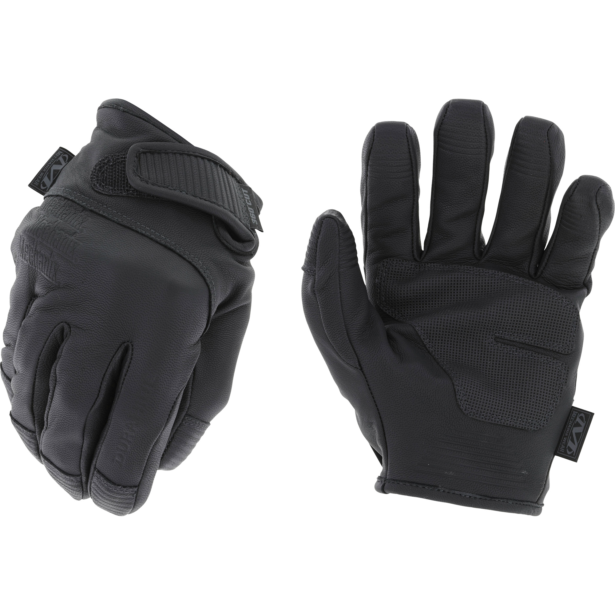 Gants de travail en cuir Needle Stick pour les forces de l'ordre, Taille 12, Enveloppe en Chèvre, ASTM ANSI niveau A7/EN 388 niveau F