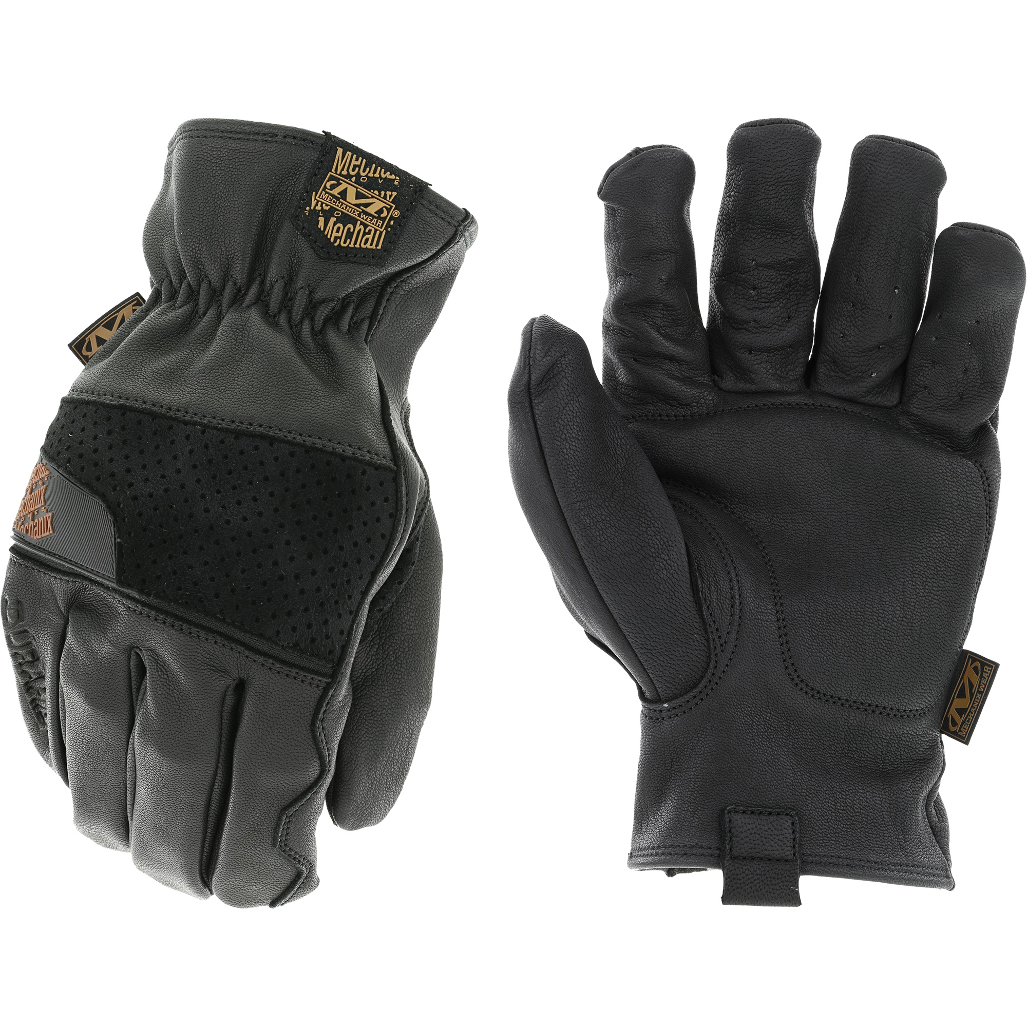 Gants de travail pour conducteur, 11, Paume en Cuir fleur de chèvre