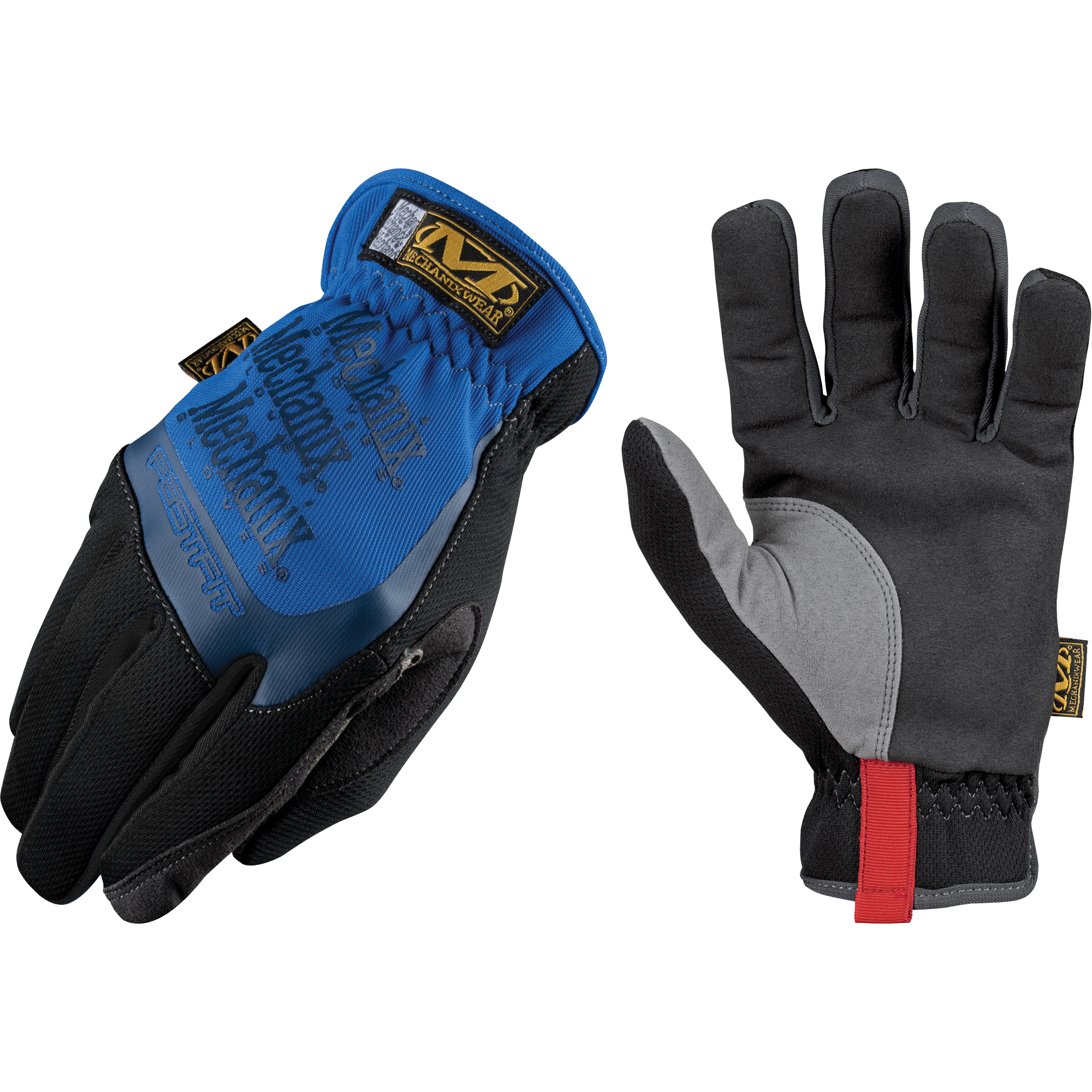 Gants FastFitMD, Paume Synthétique, Taille 2T-Grand