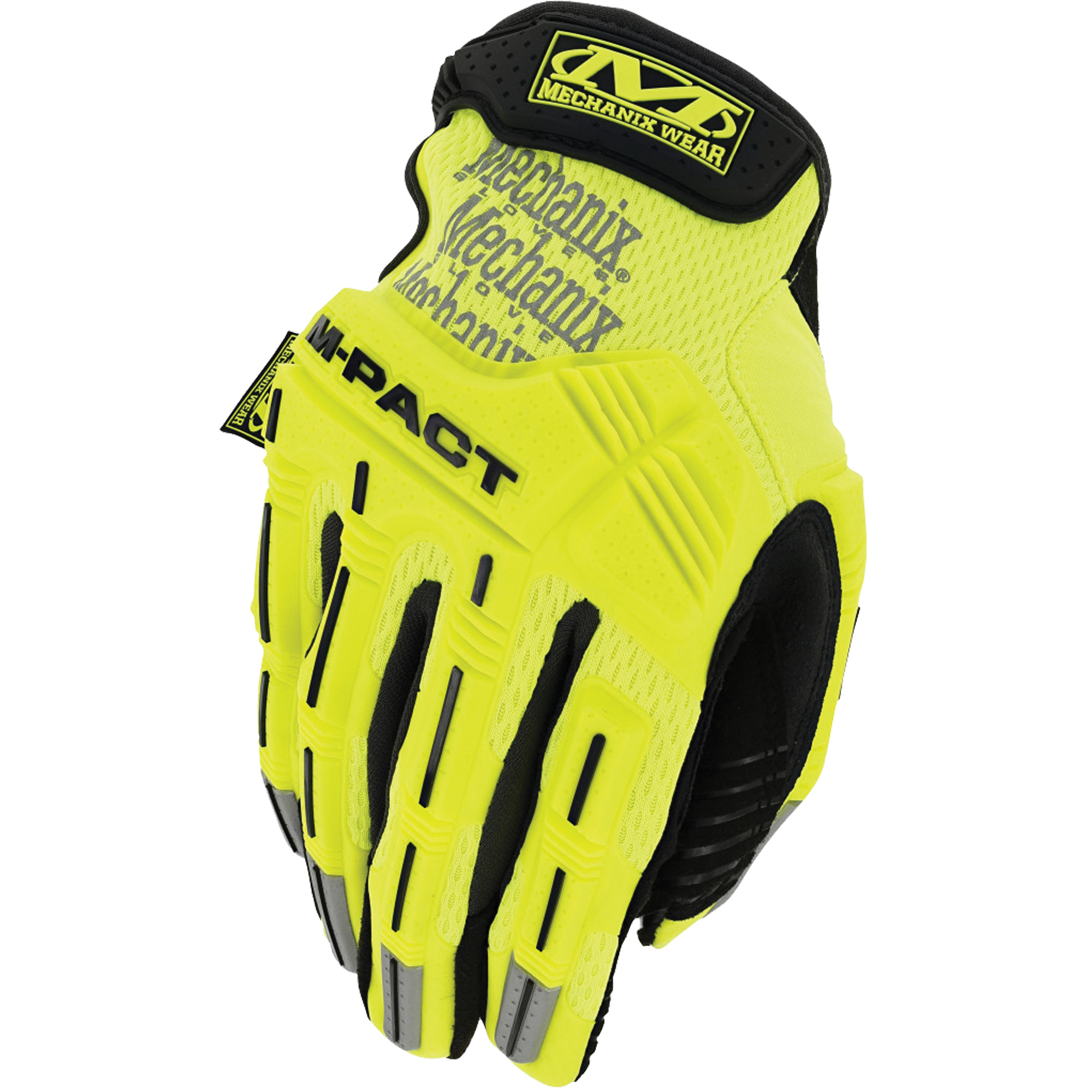 Gants M-PactMD haute visibilité jaune, Paume Synthétique, Taille 2T-Grand/12