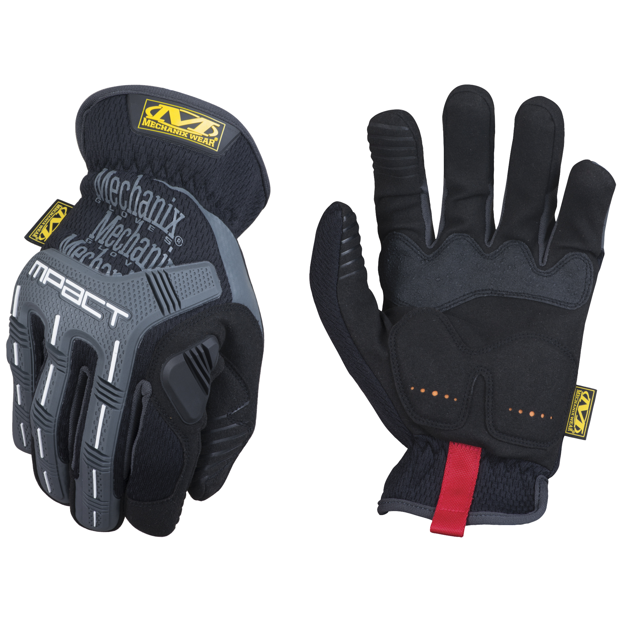Gants M-PactMD, T-Grand, Paume en Cuir fleur, Poignet À enfiler