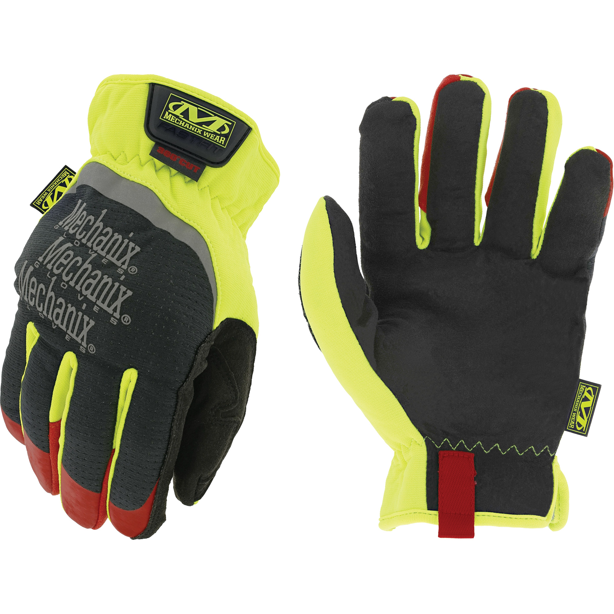 Gants résistant aux coupures haute visibilité D4-360 FastFitMD, Taille 12, Enveloppe en TrekDryMC, ASTM ANSI niveau A4/EN 388 niveau D