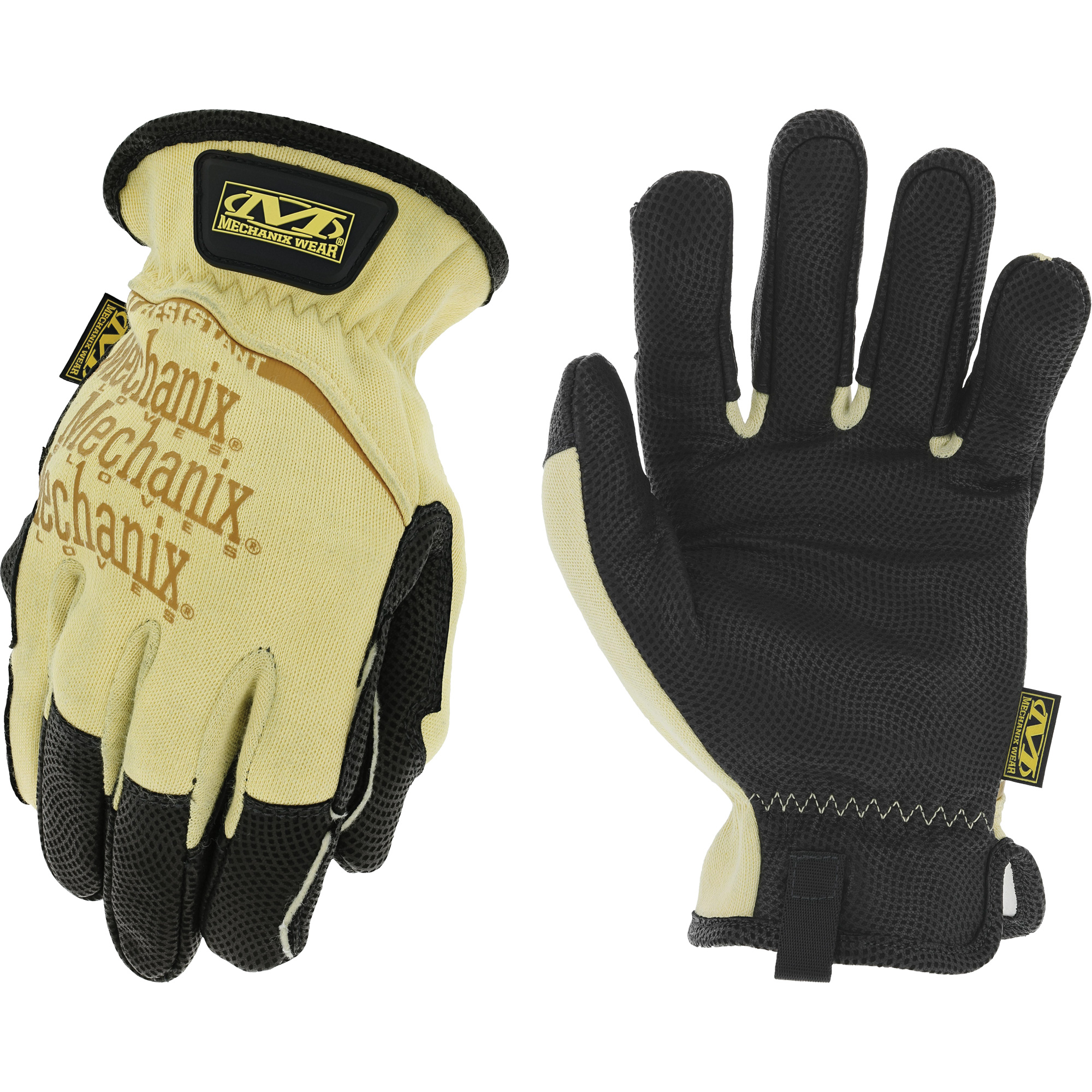 Gants résistants à la chaleur, KevlarMD/Cuir, 10, Protège jusqu'à 375° F (190° C)