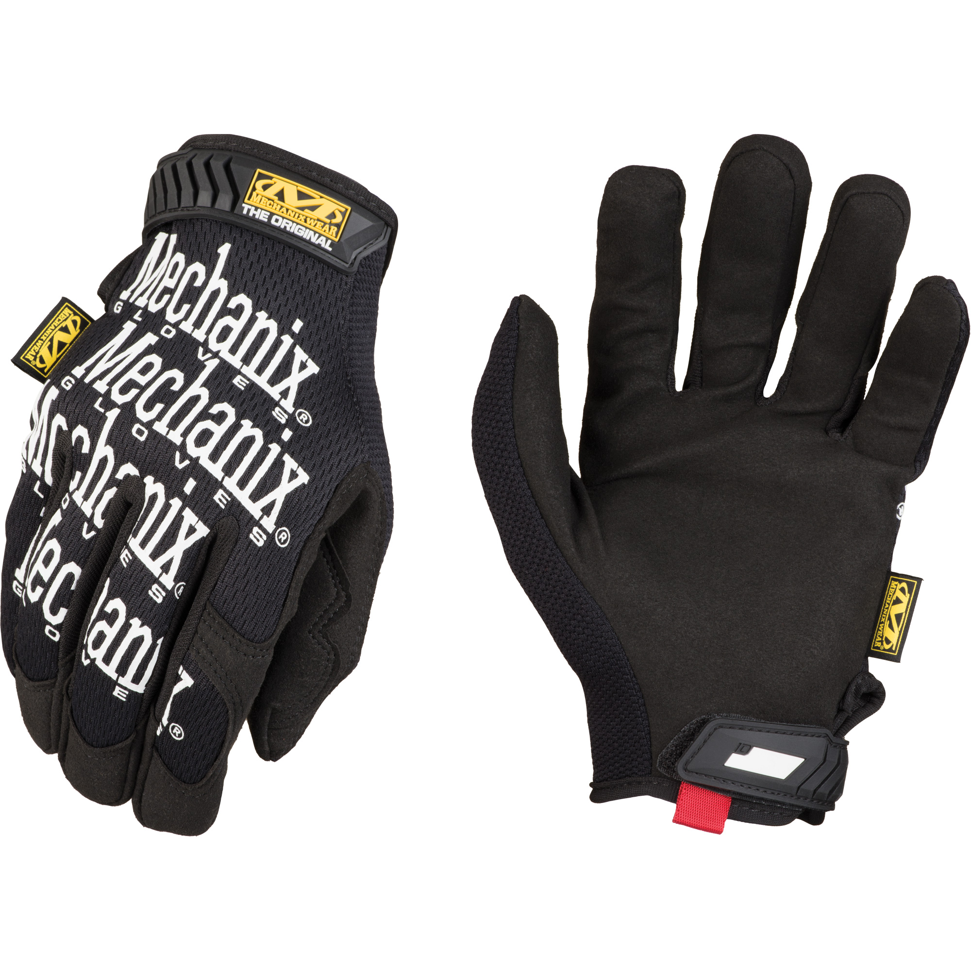 Gants The OriginalMD noir, Paume Synthétique, Taille Grand