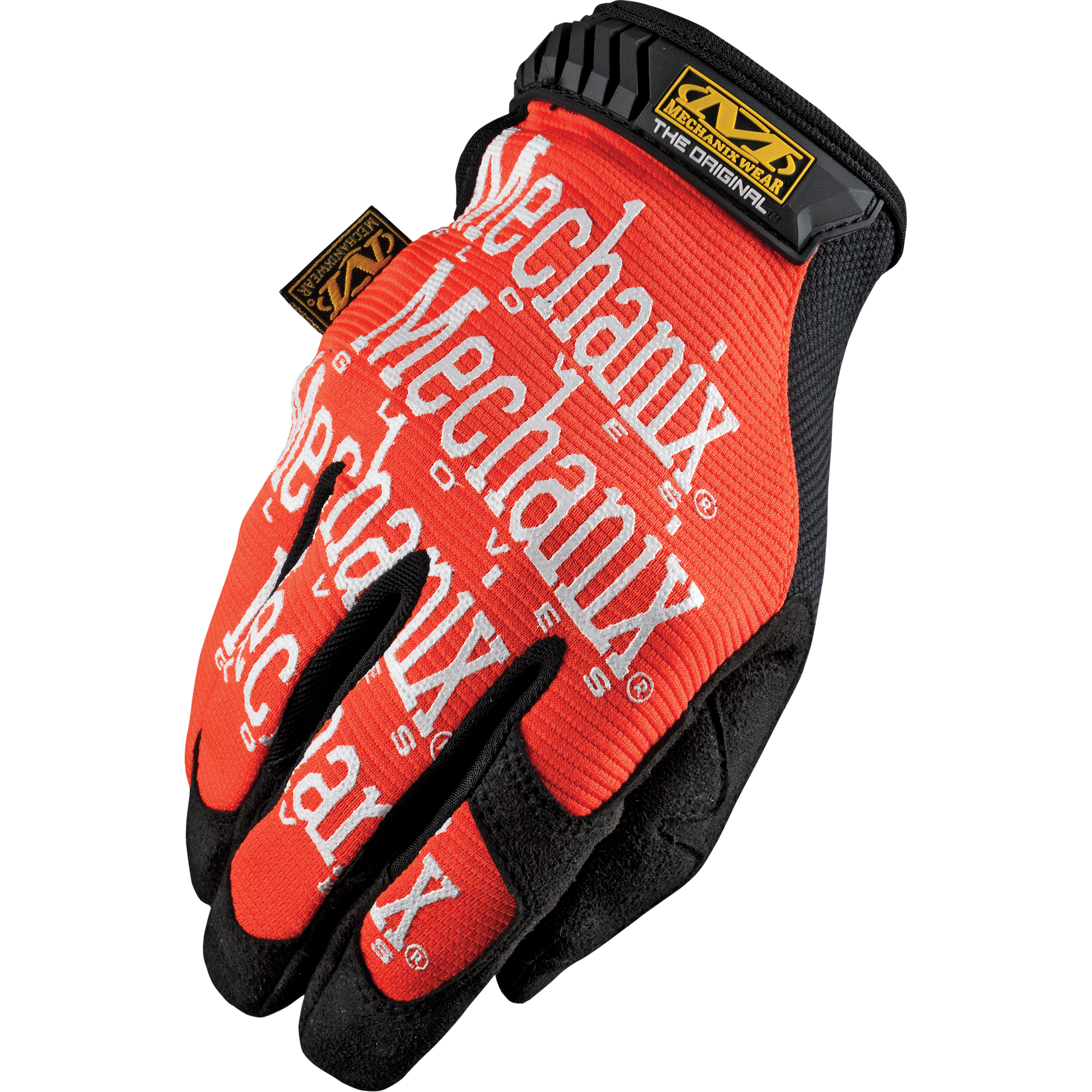 Gants The OriginalMD orange, Paume Synthétique, Taille Grand