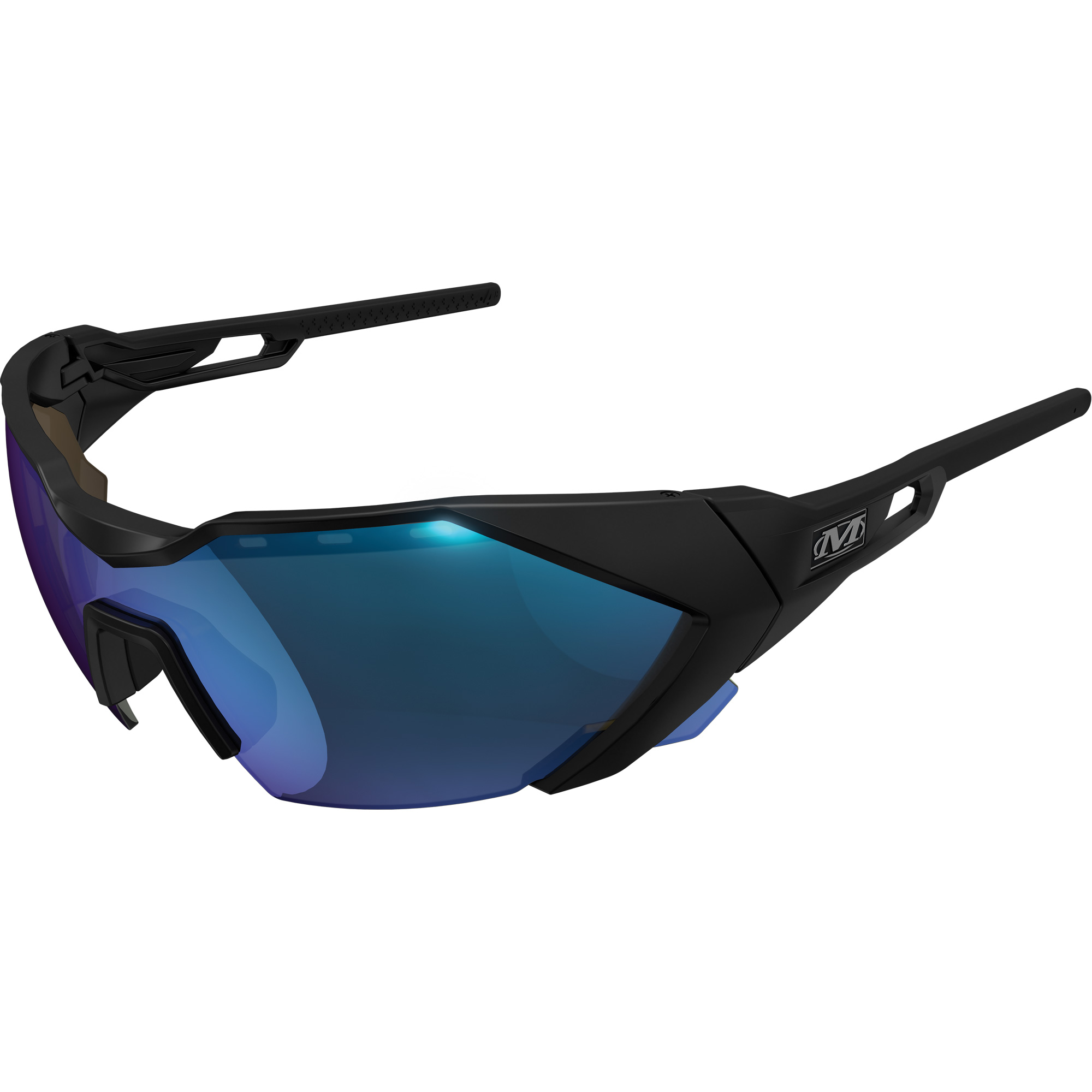 Lunettes de sécurité de type E, Lentille Bleu, Antibuée/Anti-égratignures, ANSI Z87+