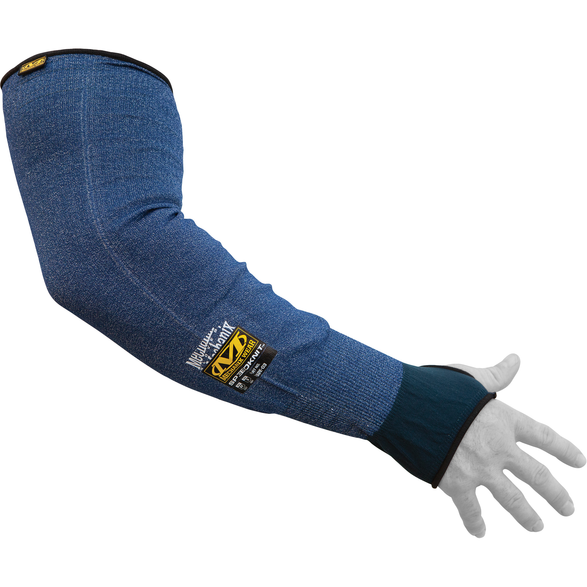 Manches SpeedKnitMC, PEHP, 18", ASTM ANSI niveau A7, Bleu