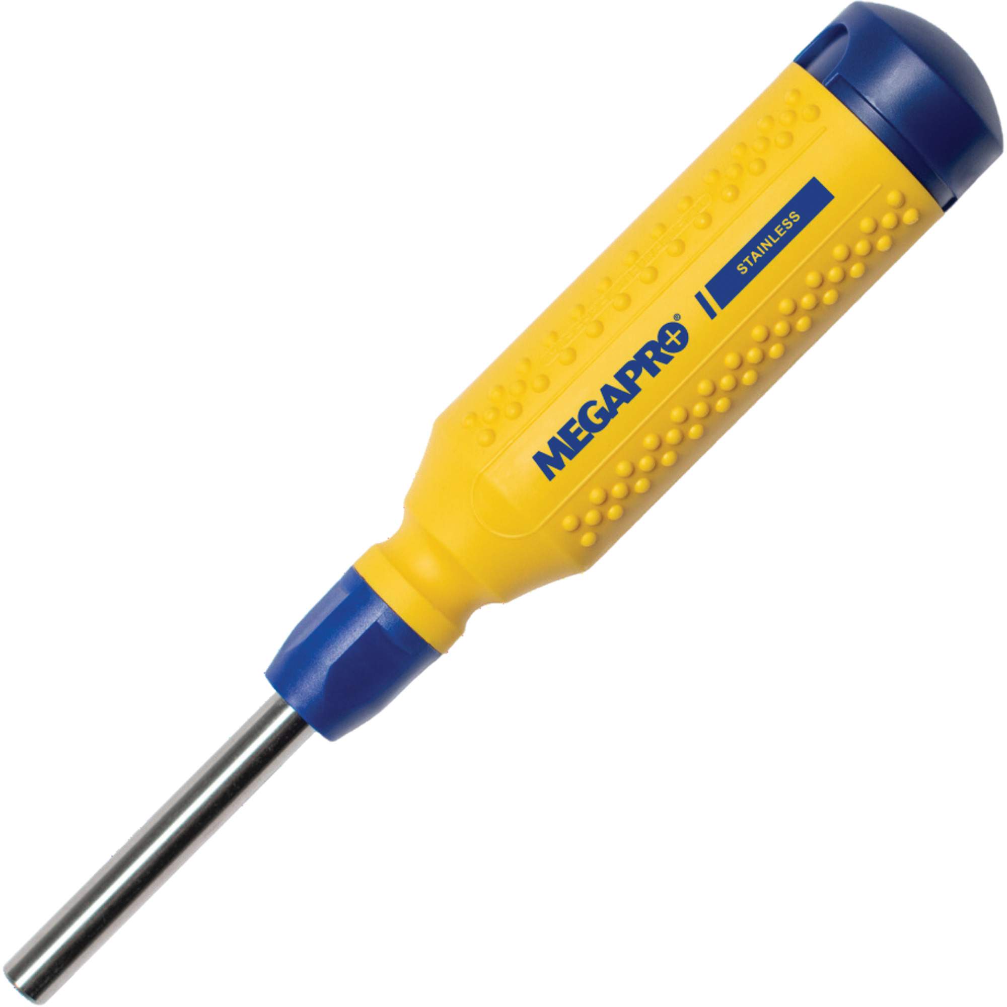 Tournevis multi embouts en acier inoxydable Original 15-en-1, 8-37/50" lo, Prise Texturé