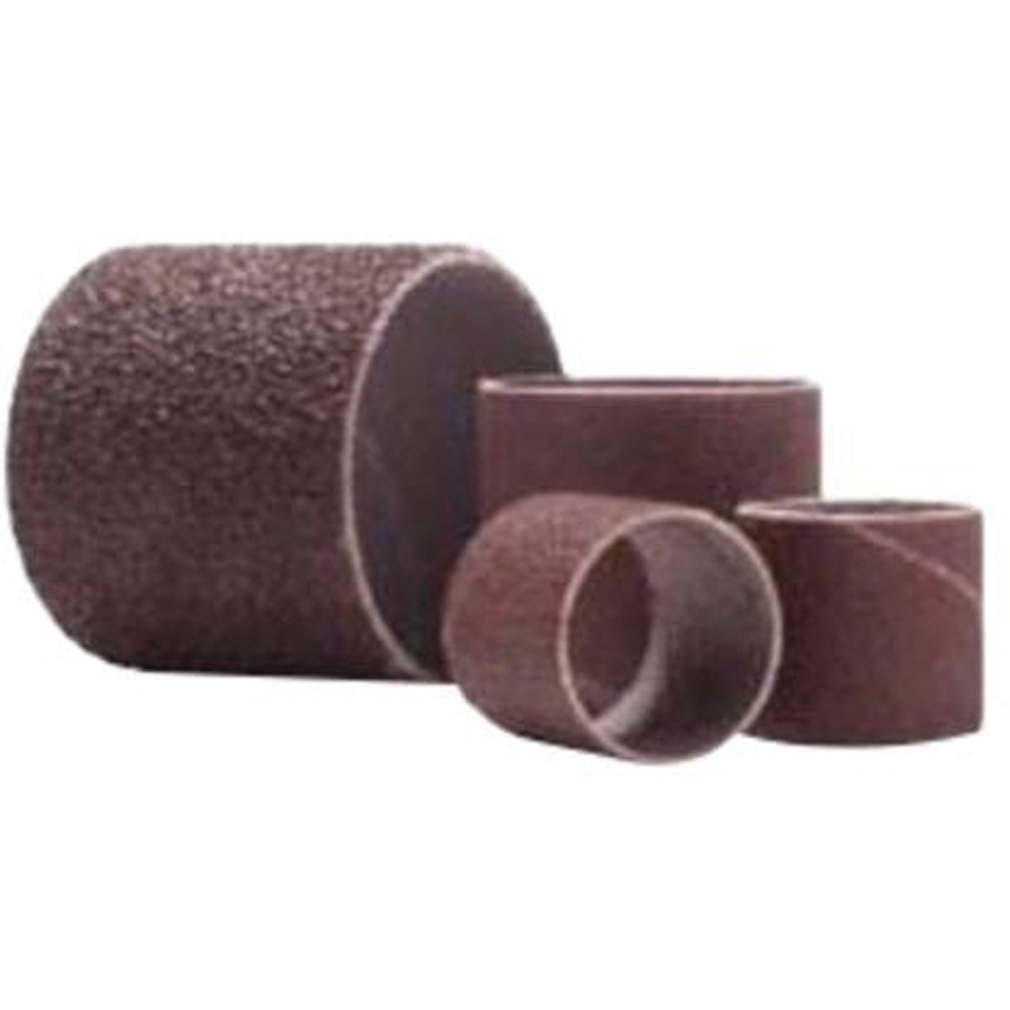 Bande abrasive spirale, 3/4" x 1-1/2", Oxyde d'aluminium, 36 Grain