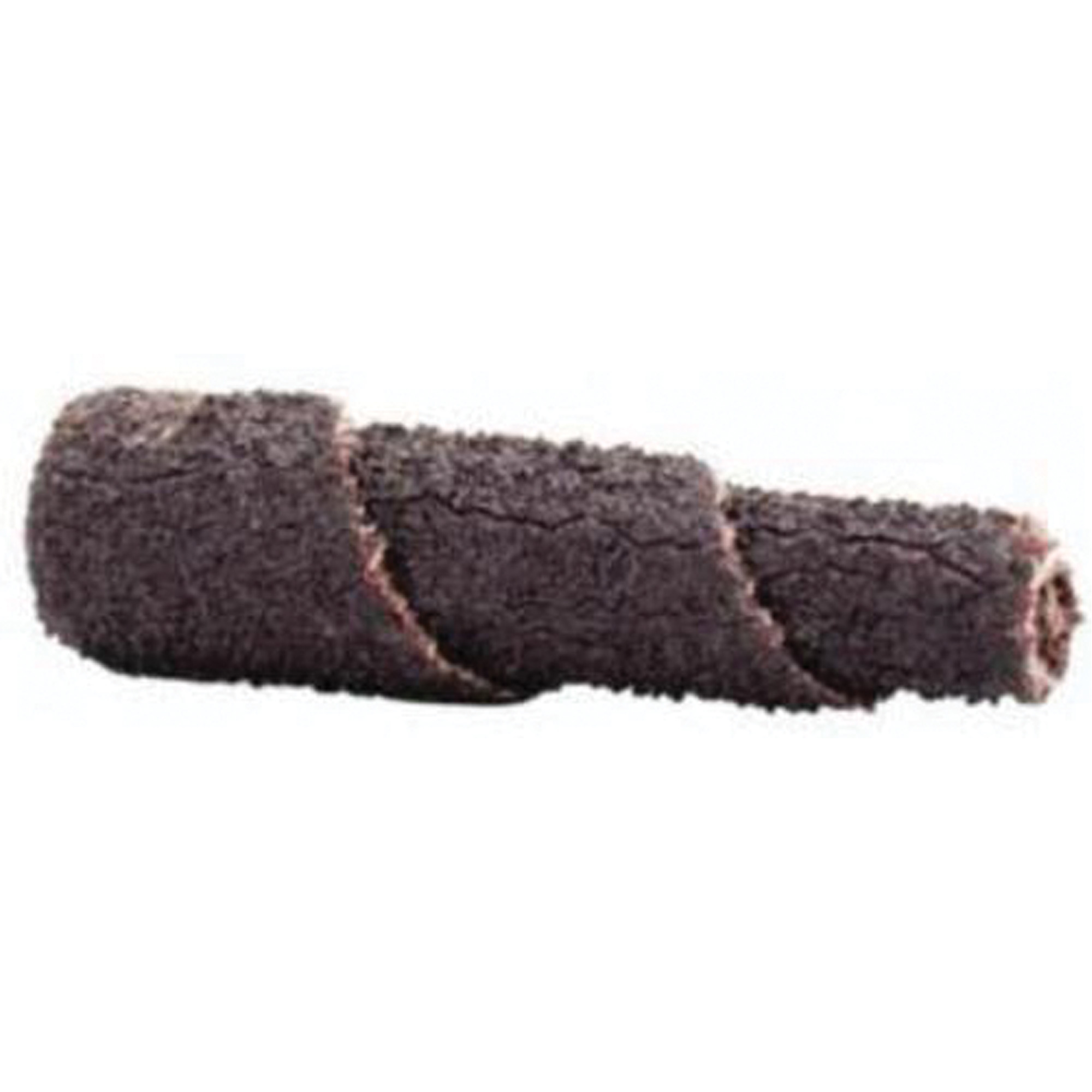 Cartouche de bande abrasive conique ALO, 50 Grain, 1-1/2" dia., Oxyde d'aluminium, 1-1/2" lo, 1/8" Dimension de l'arbre