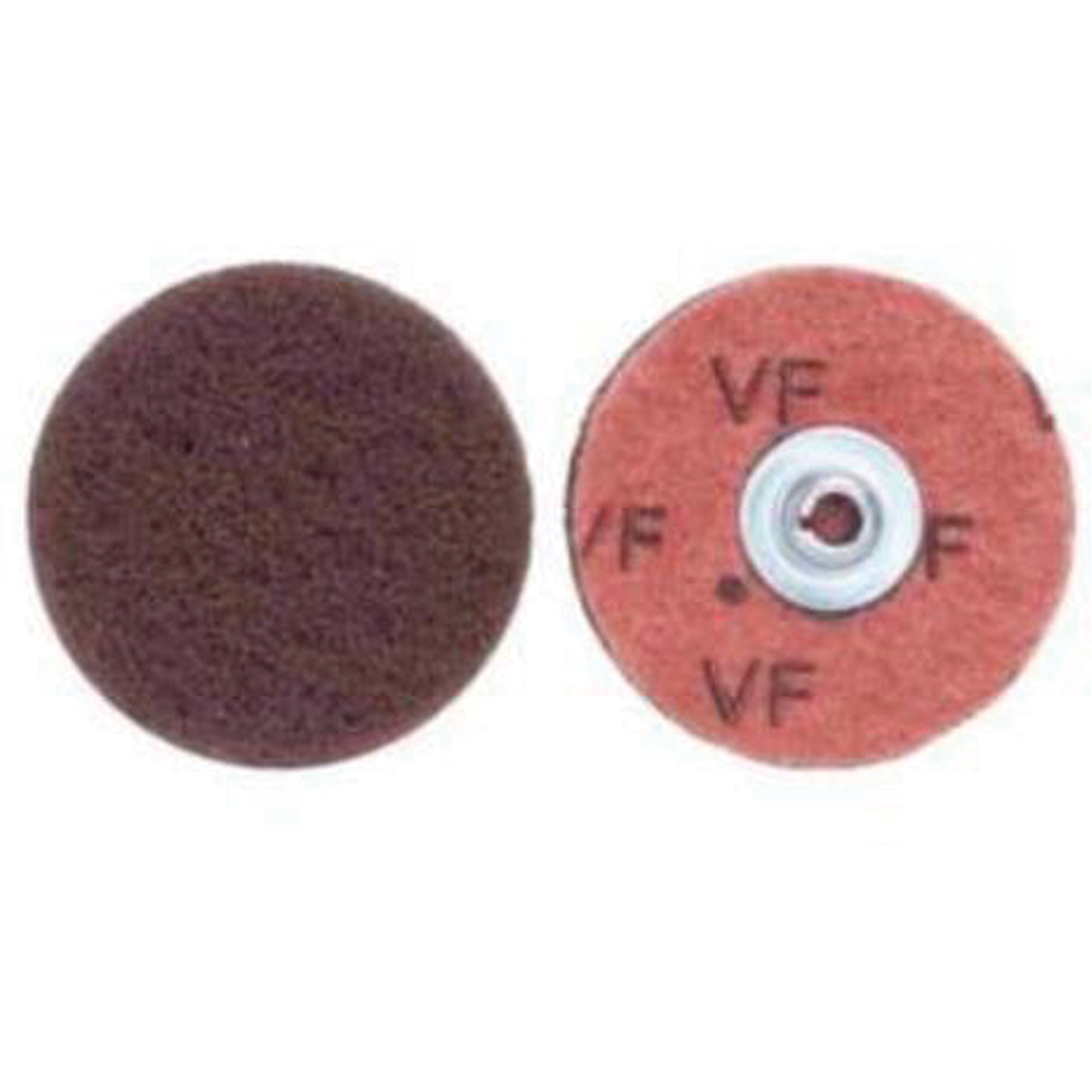 Disque à changement rapide pour le ponçage et le polissage, 1-1/2" dia., Grain Très fin, Oxyde d'aluminium