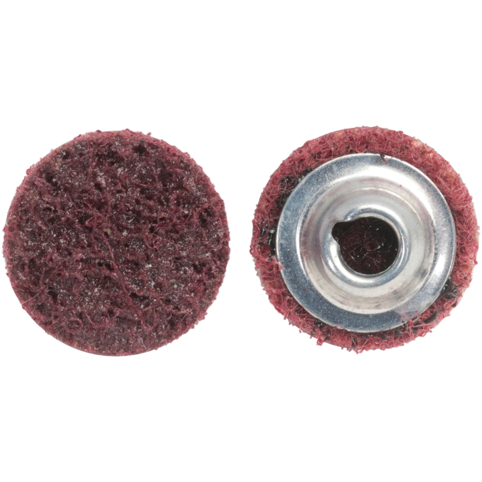 Disque de préparation de surface à remplacement rapide, 1-1/2" dia., Grain Moyen, Oxyde d'aluminium