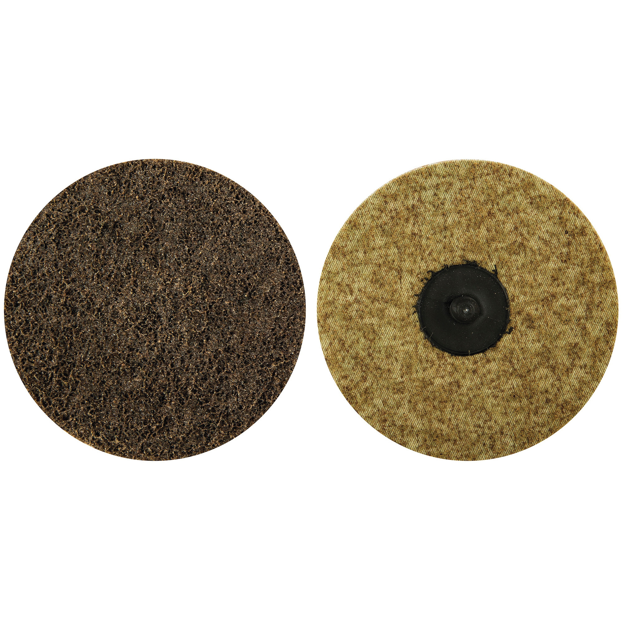 Disque de préparation de surface à remplacement rapide, 4" dia., Grain Corsé, Oxyde d'aluminium