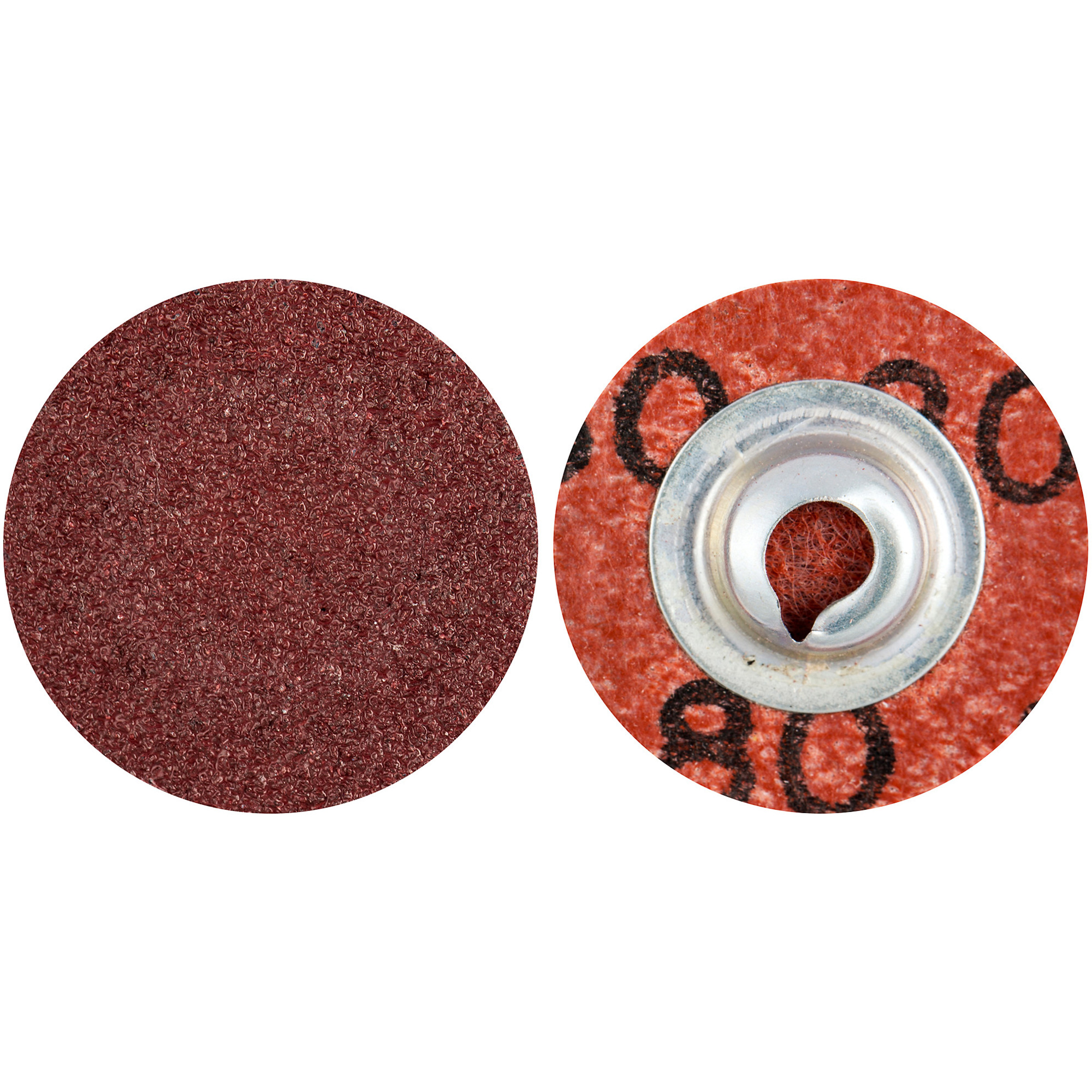 Disque de préparation de surface PowerLockMD, 1" dia., Grain 80, Oxyde d'aluminium