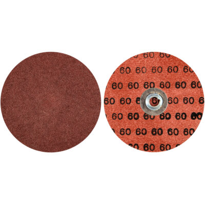 Disque de préparation de surface PowerLockMD, 4" dia., Grain 60, Oxyde d'aluminium