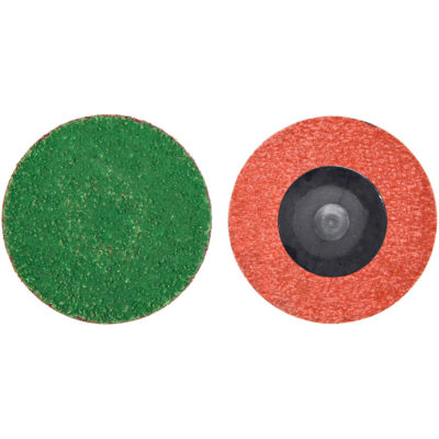 Disque de toile à changement rapide Zirc Plus, 2" dia., Grain 120, Alumine de zirconium