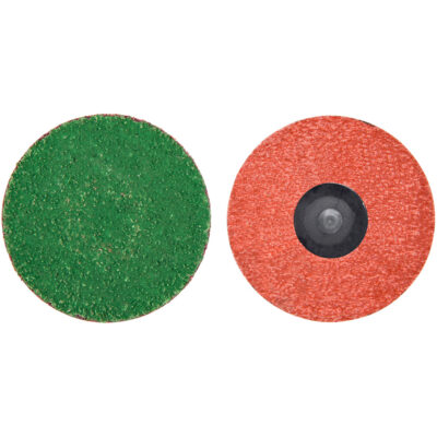 Disque de toile à changement rapide Zirc Plus, 3" dia., Grain 120, Alumine de zirconium