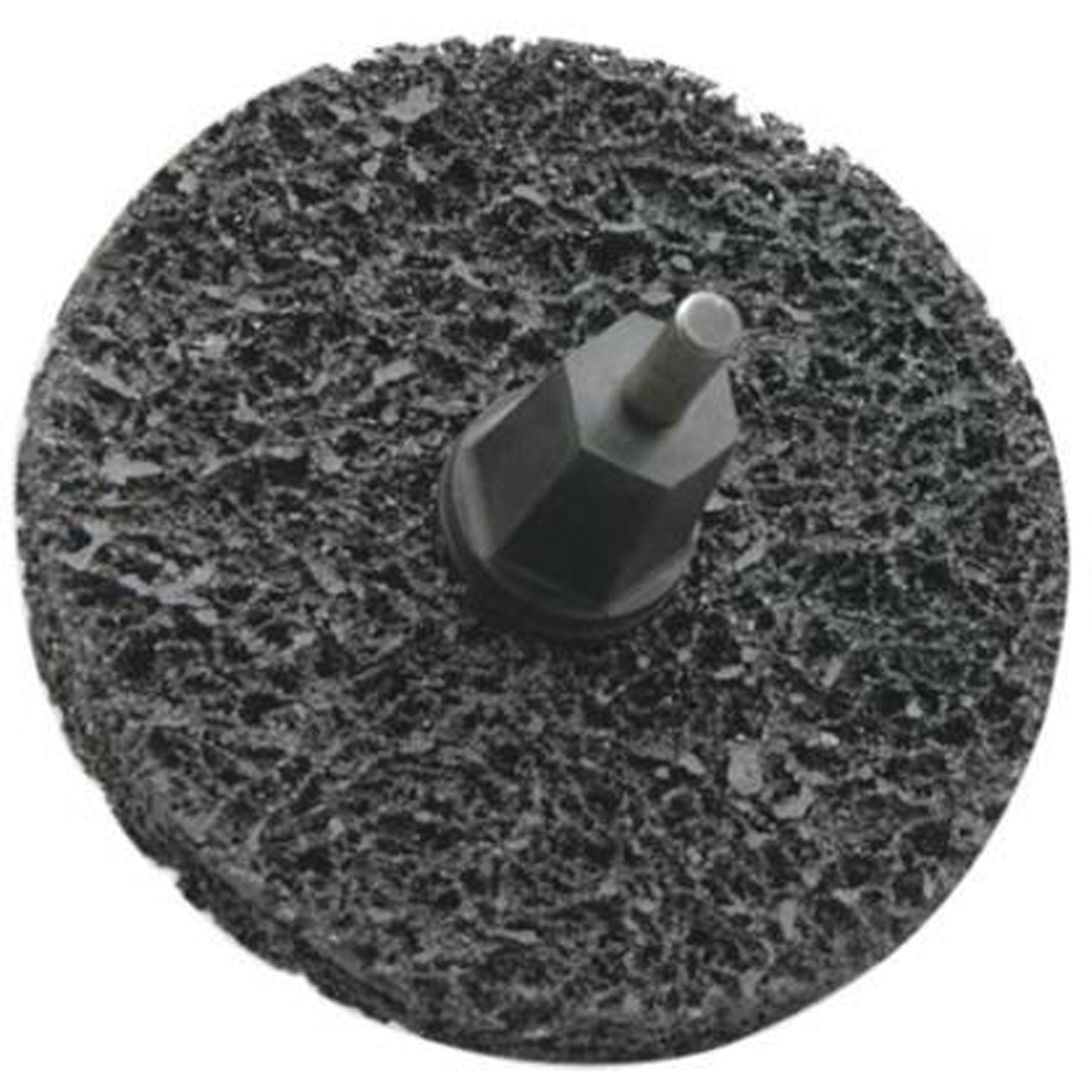 Disques non tissés à remplacement rapide pour décapage Bear-TexMD, 3" dia., Grain Extra grossier, Carbure de silicium