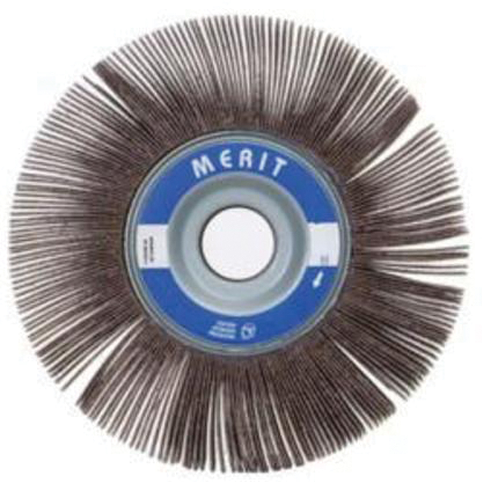Meule à lamelles haute performance, Oxyde d'aluminium, Grain 80, 4" x 1-1/2" x 5/8"