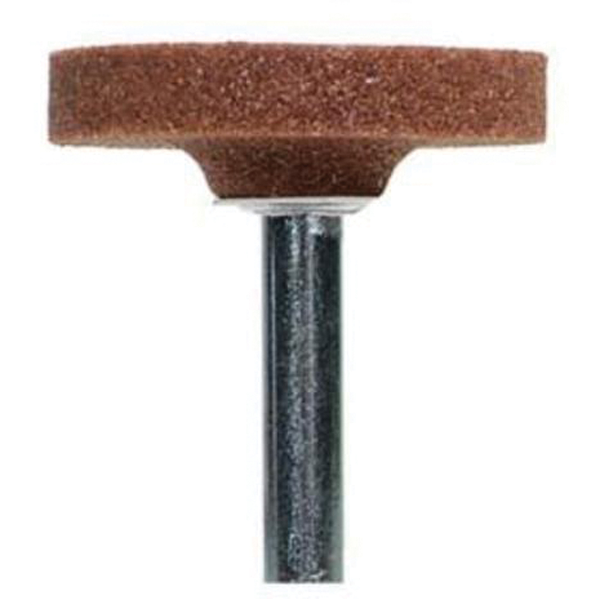 Meules montées vitrifiées, W235, Oxyde d'aluminium, 1-1/2" dia., 1/4" lo, 60 Grain