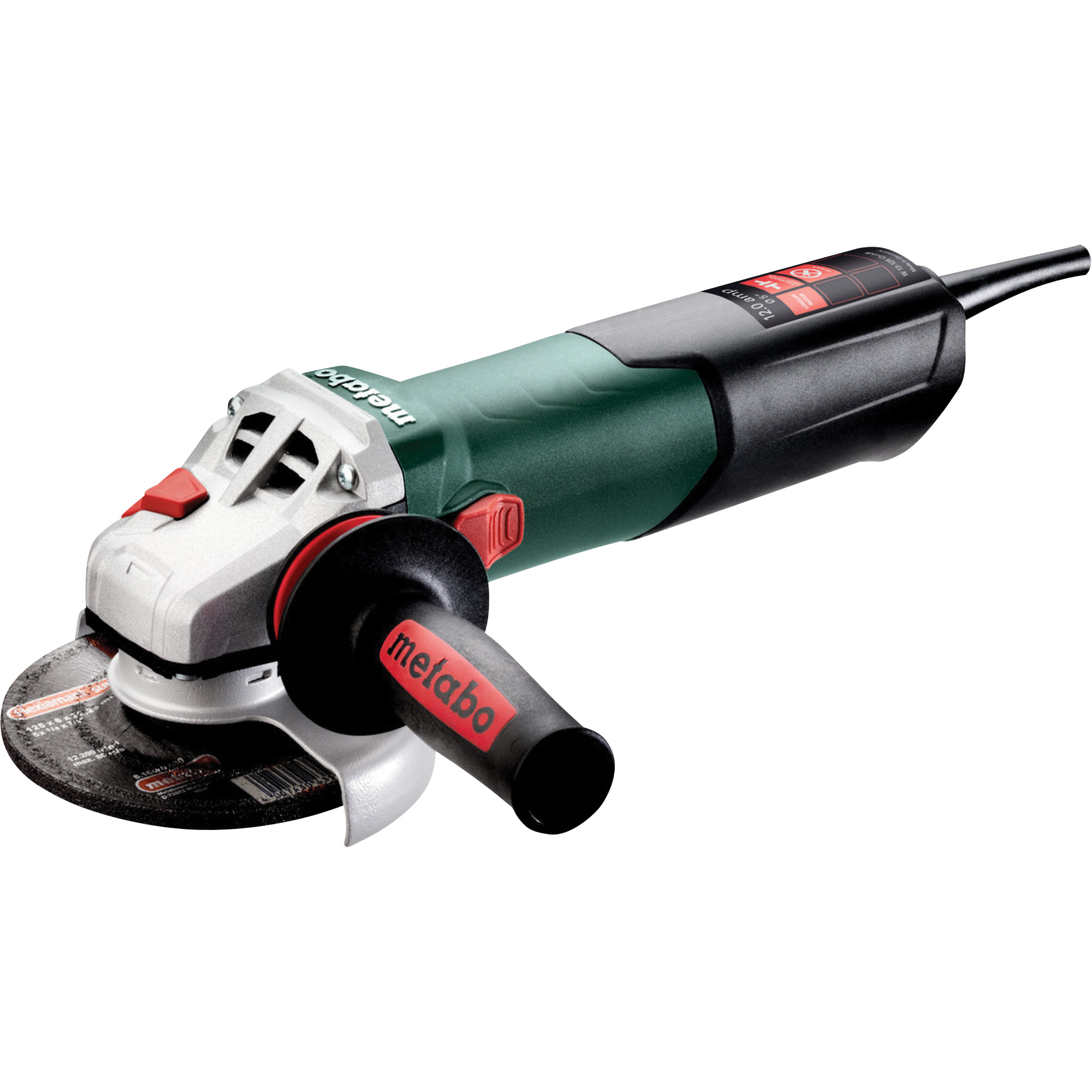 Meuleuse d'angle rapide, 5", 120 V, 11000 Tr/min