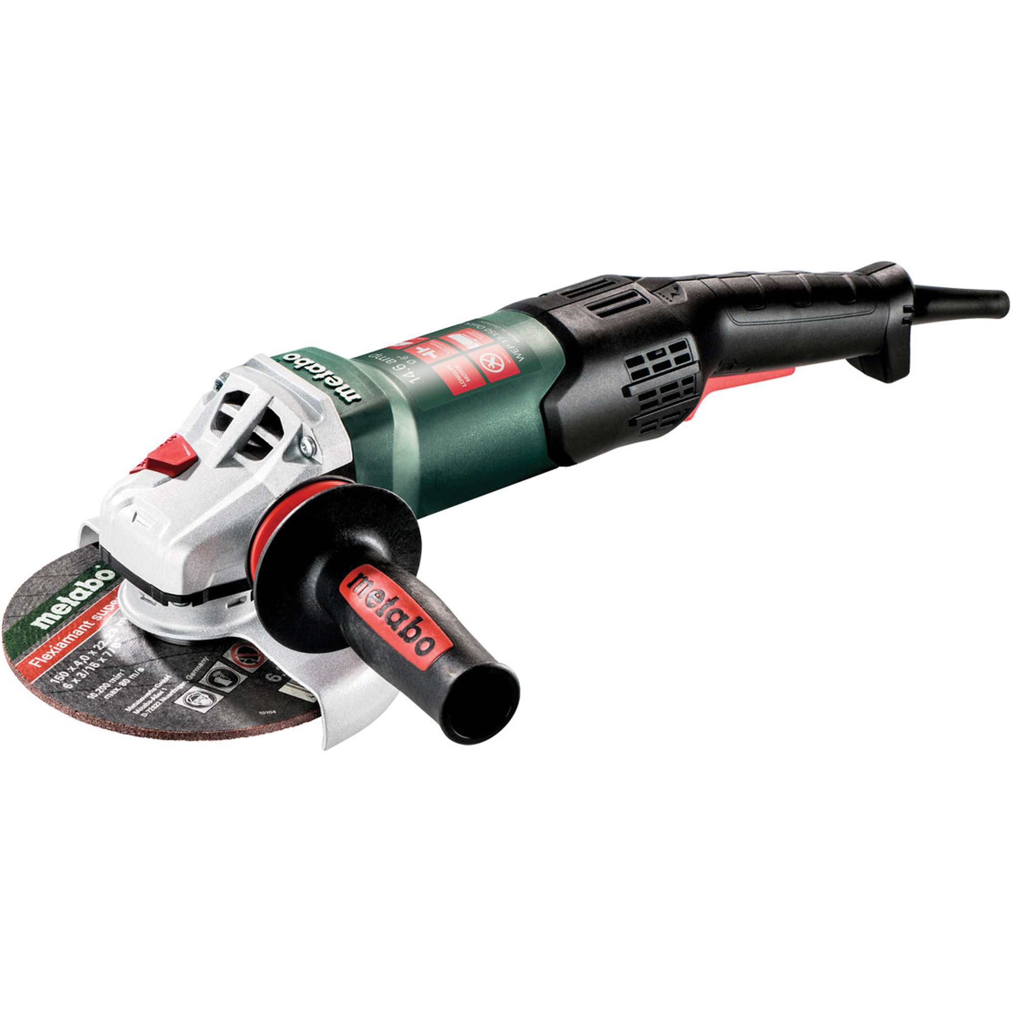 Meuleuse d'angle rapide, 6", 120 V, 14,5 A, 9600 Tr/min