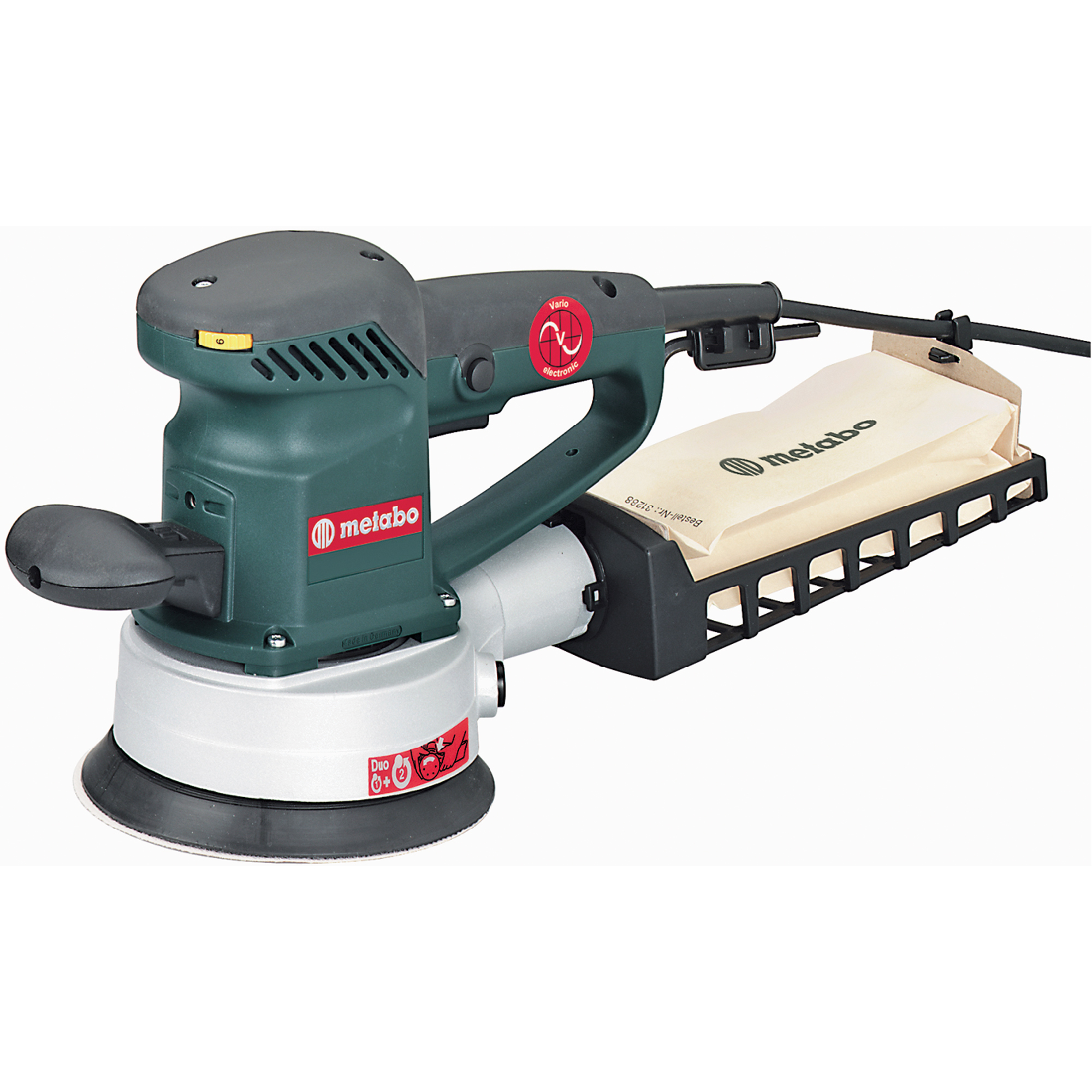 Ponceuse orbitale spéciale à double action, papier sablé 6", 3,8 A, 120 V, 4000-11000 OPM