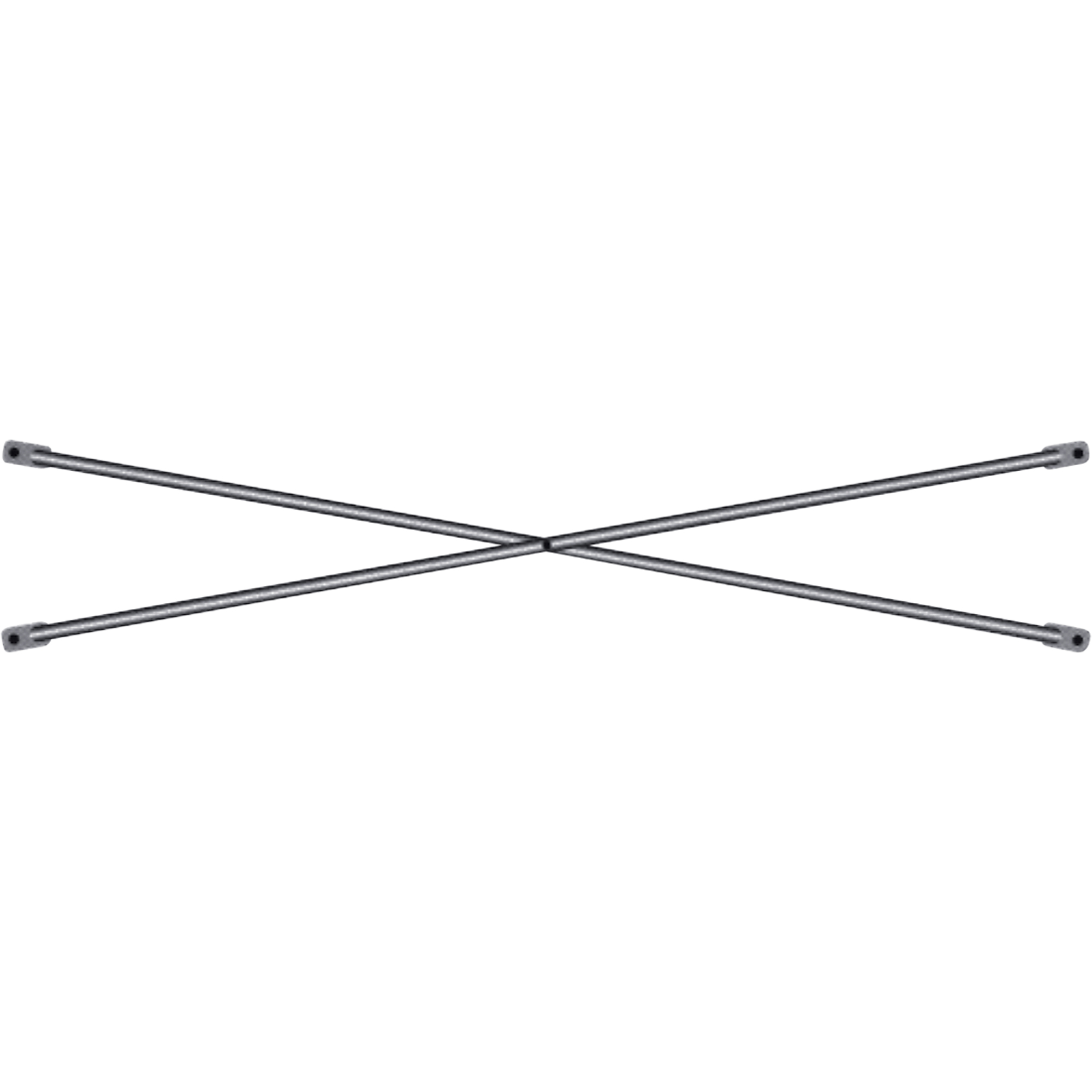 Composants d'échafaudages - Croisillons, Croisillon, 84" la x 24" h