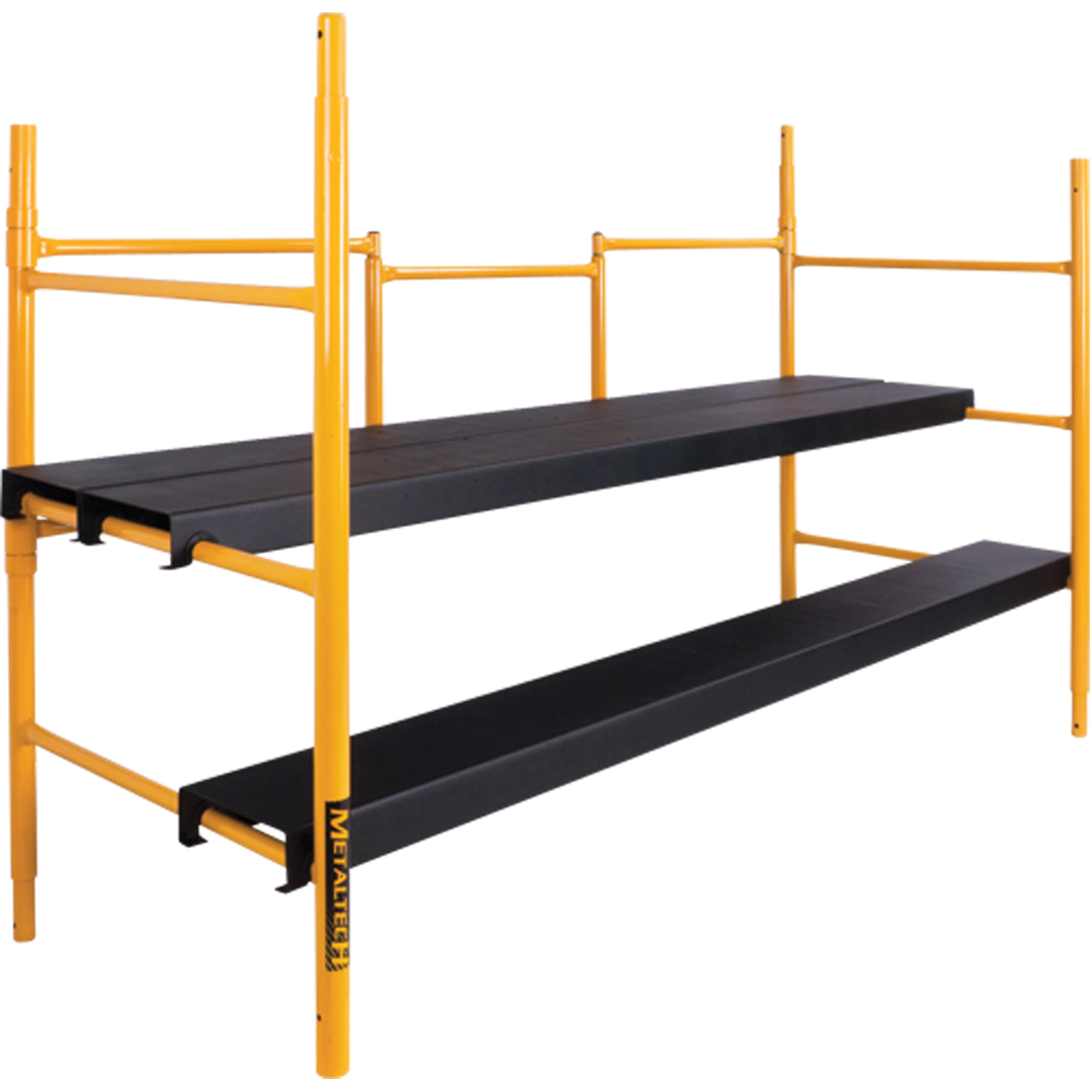 Échafaudages mobiles - Accessoires pour échafaudage maxi ronde, Cadre Acier, 36" p x 4" h