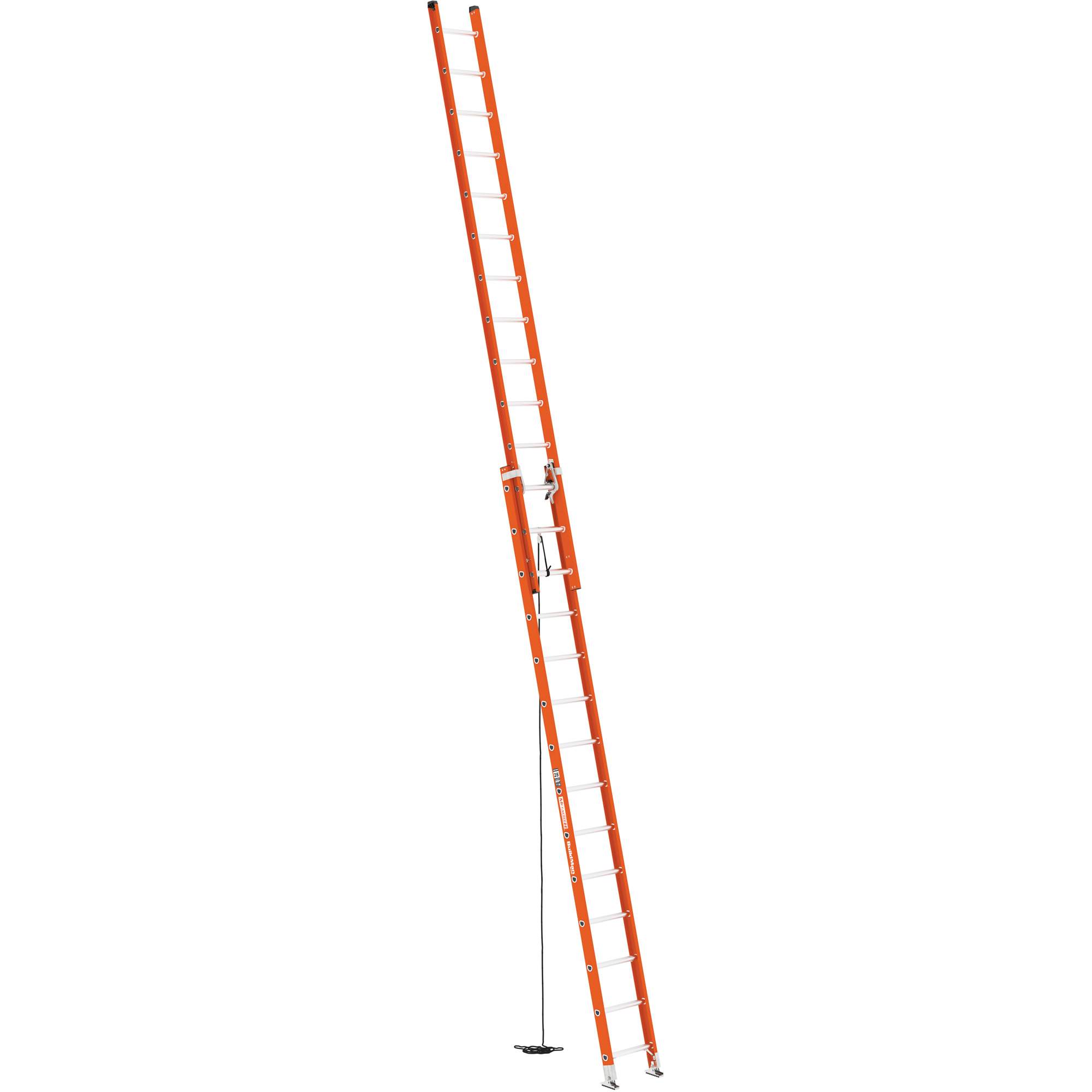 Échelle coulissante BuildManMD, Cap 300 lb, 28' h, Calibre 1A – Image 2