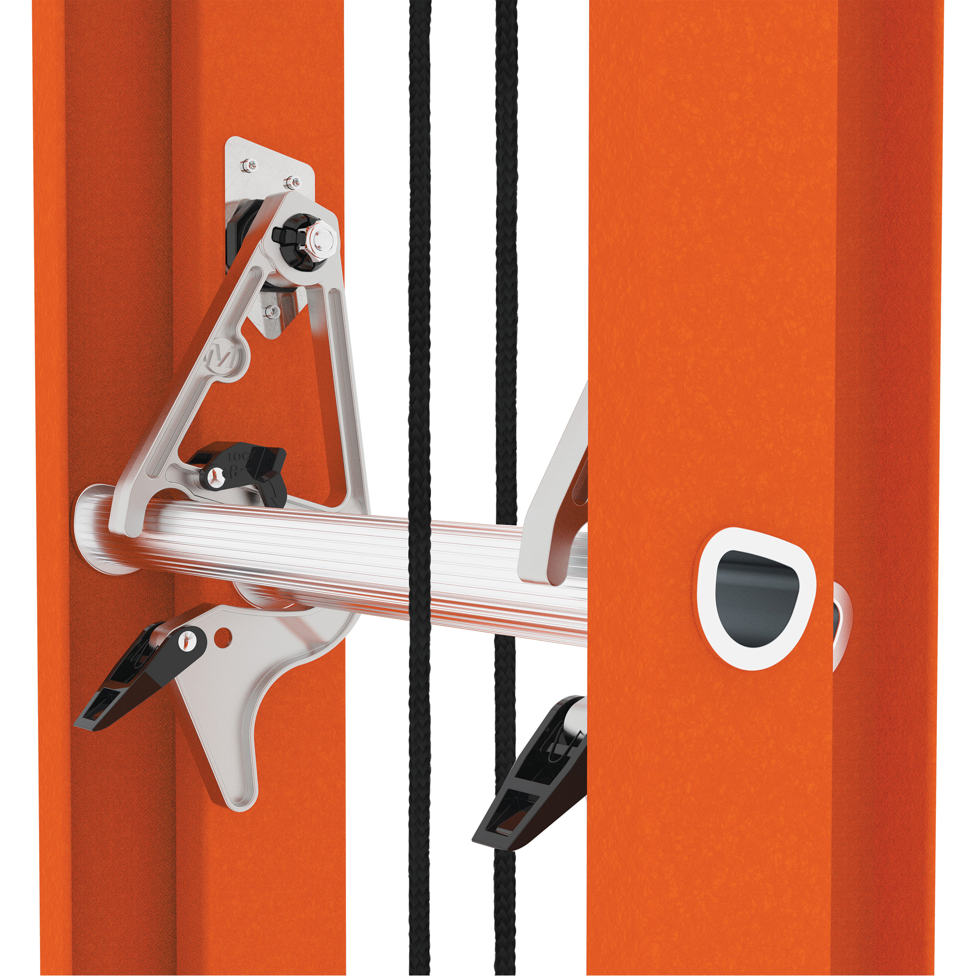 Échelle coulissante BuildManMD, Cap 300 lb, 36' h, Calibre 1A – Image 2