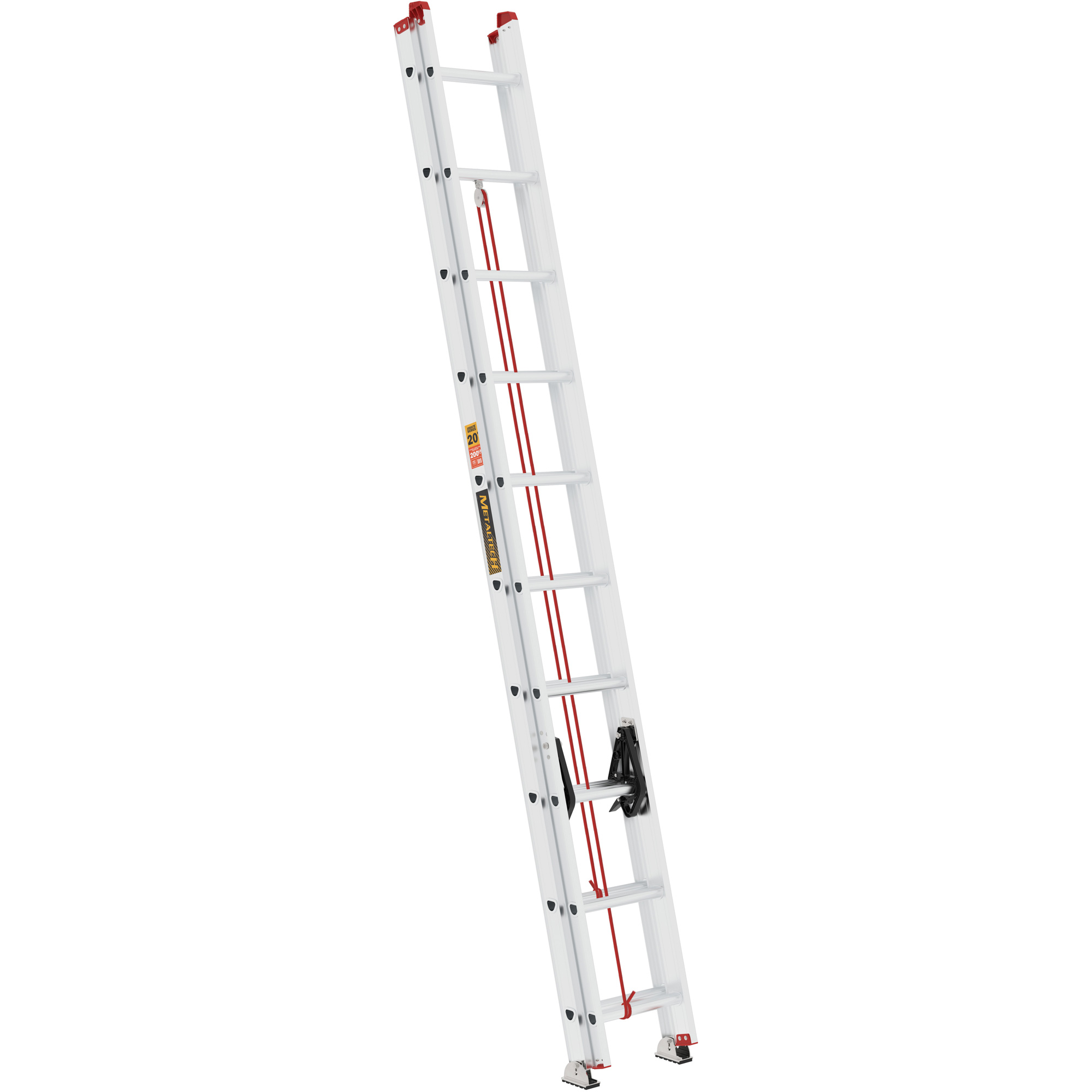 Échelle coulissante Jobsite SeriesMC, Cap 200 lb, 20' h, Calibre 3